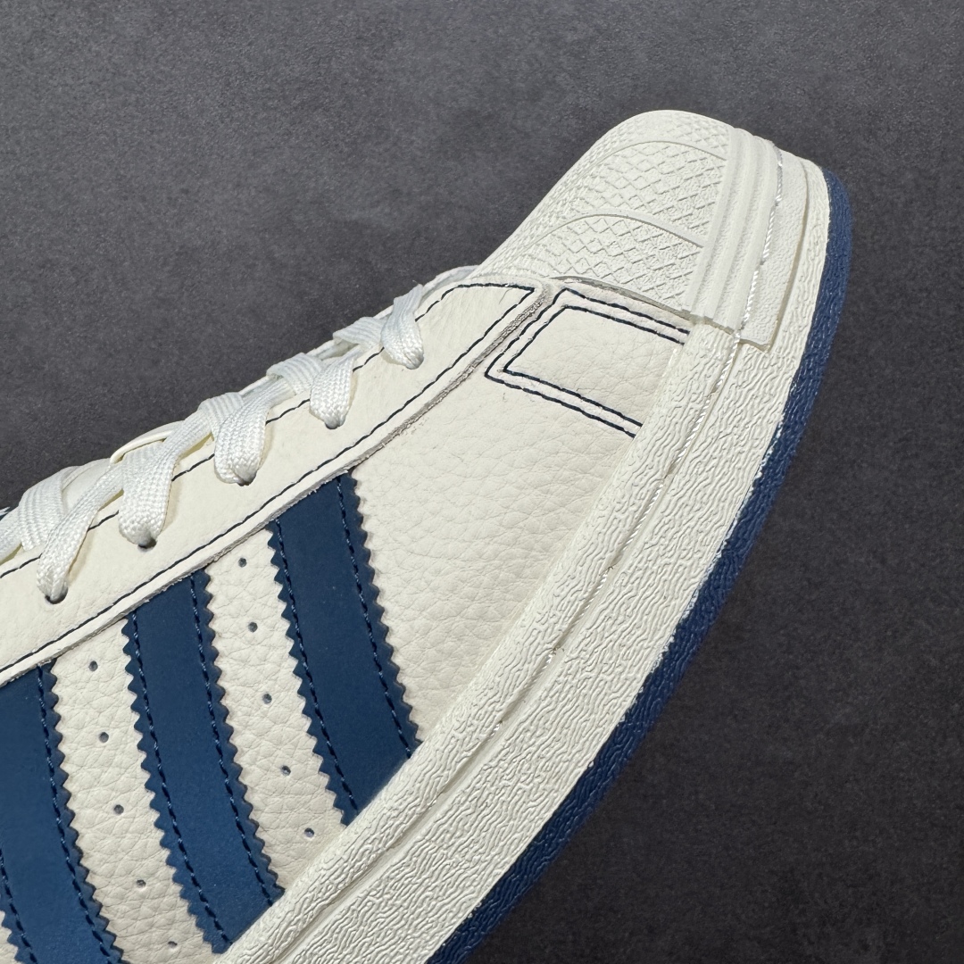 图片[5]-【定制版】AD Originals Superstar x Balenciaga 白黑 采用全新头层拼接皮革材质 后跟采用特色3D立体印字 渠道正品订单 诠释市场最高工艺水平 全鞋进口头层皮料打造 区别市面普通真标版本，进出专柜无压力 货号：QF5805 尺码：36-45-选品中心