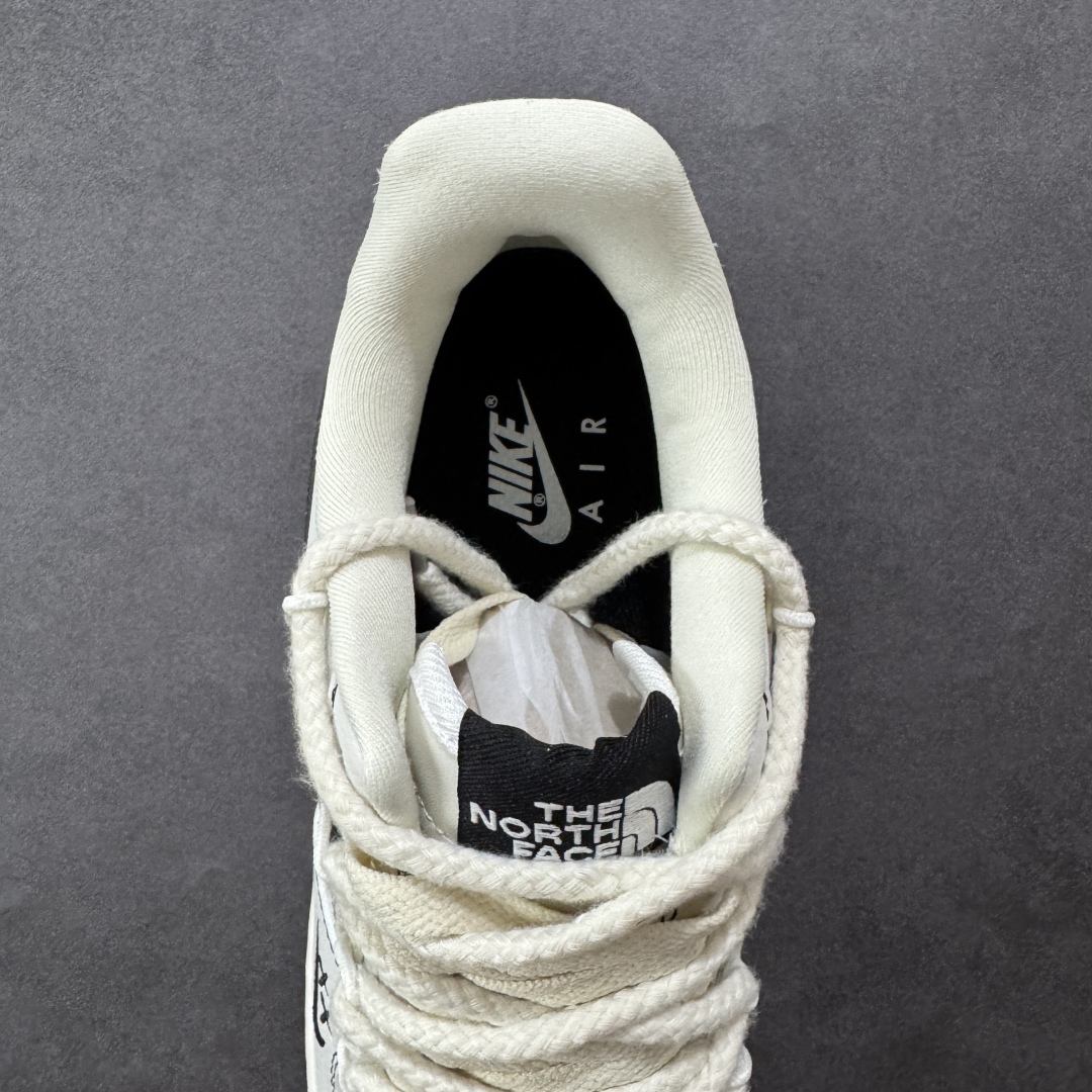 图片[7]-【定制版】Nike Air Force 1 Low 07 x Balenciaga 白黑绑带小钩原楦头原纸板 打造纯正低帮空军版型专注外贸渠道 全掌内置蜂窝气垫 原盒配件 原厂中底钢印、拉帮完美 货号：AM1588 012 尺码：36-45（半）-选品中心