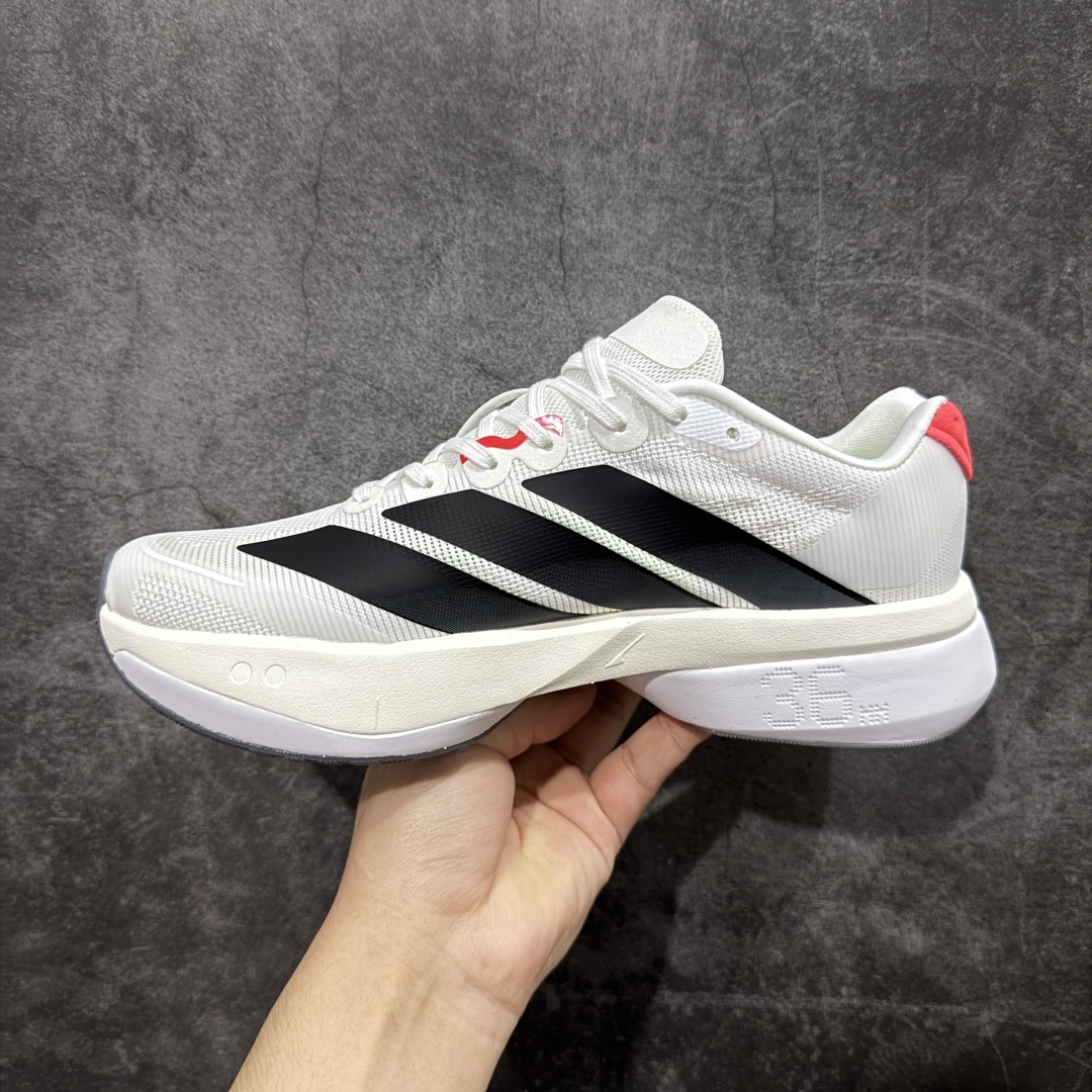 图片[2]-【HD真碳组合底】Ad Adizero Boston 13 阿迪马拉松系列超轻防滑训练跑步运动鞋 JS4932 真碳柱 组合底版本 区别市场涂漆假碳一体大底货 这双跑鞋在保留了前一代的核心科技的基础上，做了一些调整和优化，让跑鞋的脚感更加柔软、回弹和舒适。同时，它也回归了 BOSTON 系列原本的精神，提供了一双适合各种训练和速度的性能跑鞋。 尺码：36 36.5 37 38 38.5 39 40 40.5 41 42 42.5 43 44 44.5 45-选品中心