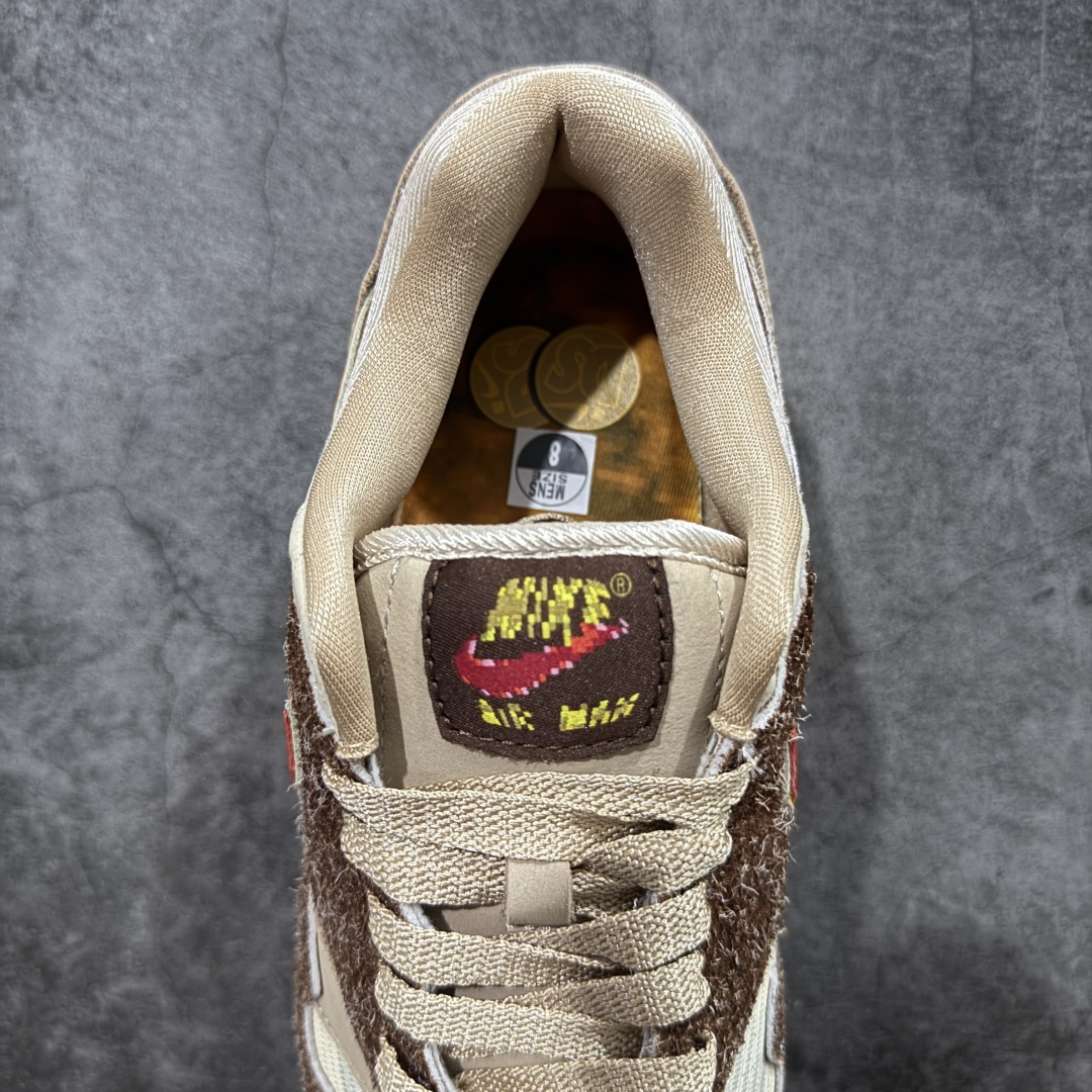 图片[8]-【外贸纯原】.SWOOSH x Nike Air Max 1 “Big Head Origins”舒适百搭 低帮 休闲跑步鞋 男女同款 棕色 货号：HV5876-200 外贸大厂出品 原鞋购入开发 耗时数月研发 原厂皮 原厂辅料 原厂配件 原楦 原纸板 真真的 目前T1品质 尺码：36-47.5-选品中心