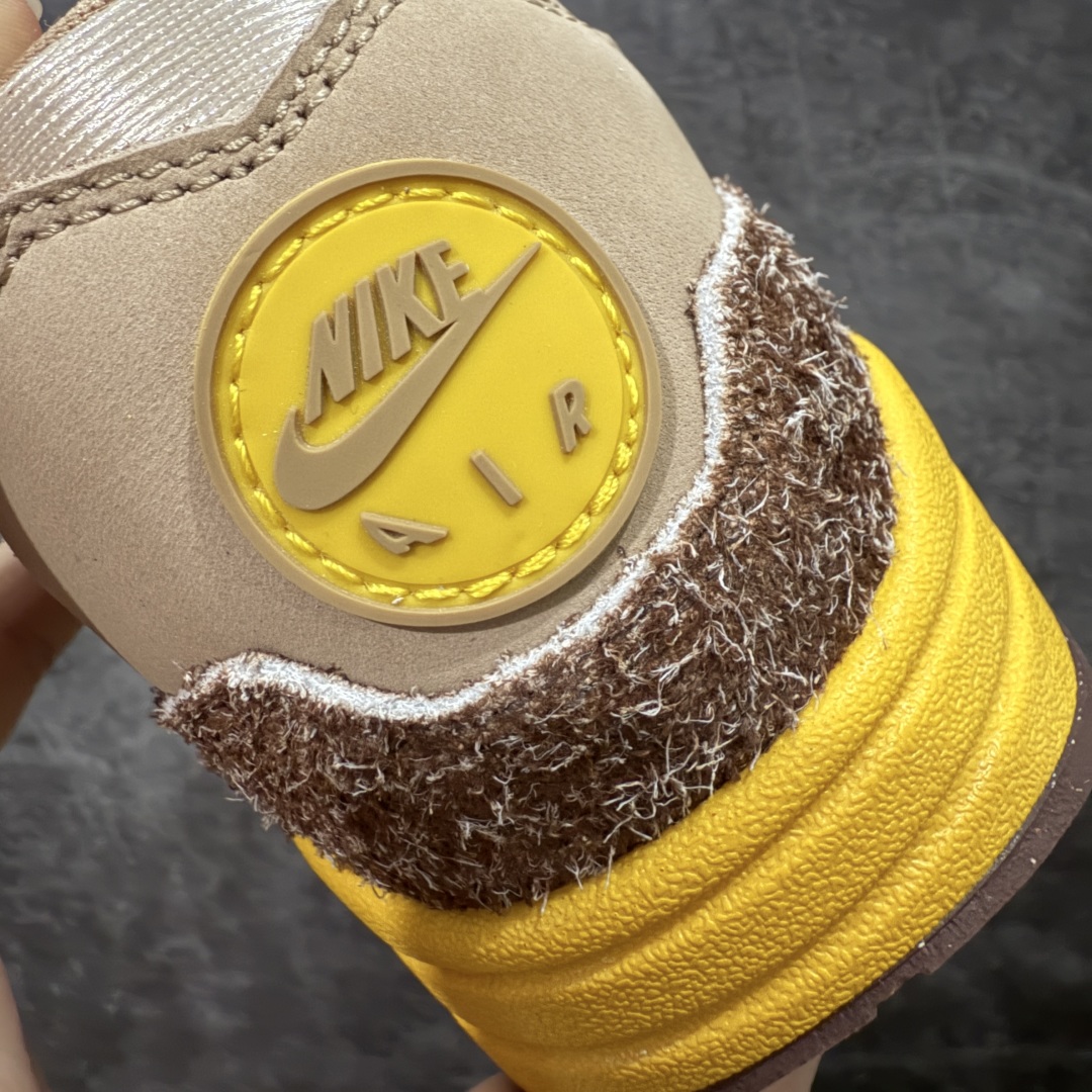 图片[2]-【外贸纯原】.SWOOSH x Nike Air Max 1 “Big Head Origins”舒适百搭 低帮 休闲跑步鞋 男女同款 棕色 货号：HV5876-200 外贸大厂出品 原鞋购入开发 耗时数月研发 原厂皮 原厂辅料 原厂配件 原楦 原纸板 真真的 目前T1品质 尺码：36-47.5-选品中心