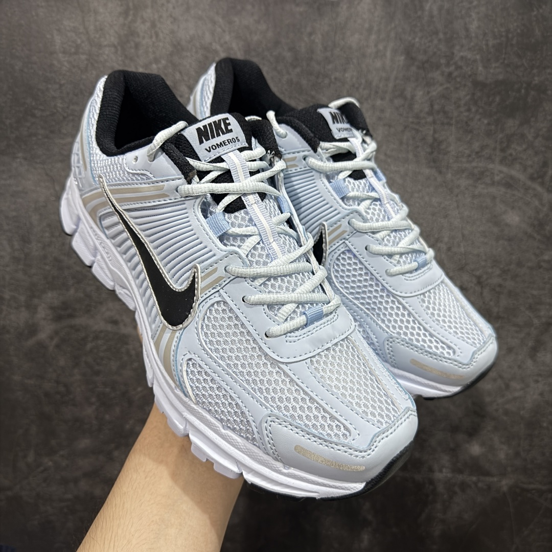  
【纯原】NK Zoom Vomero 5 
佛莫罗5代系列经典复古运动慢跑鞋 青色 FJ2028-4