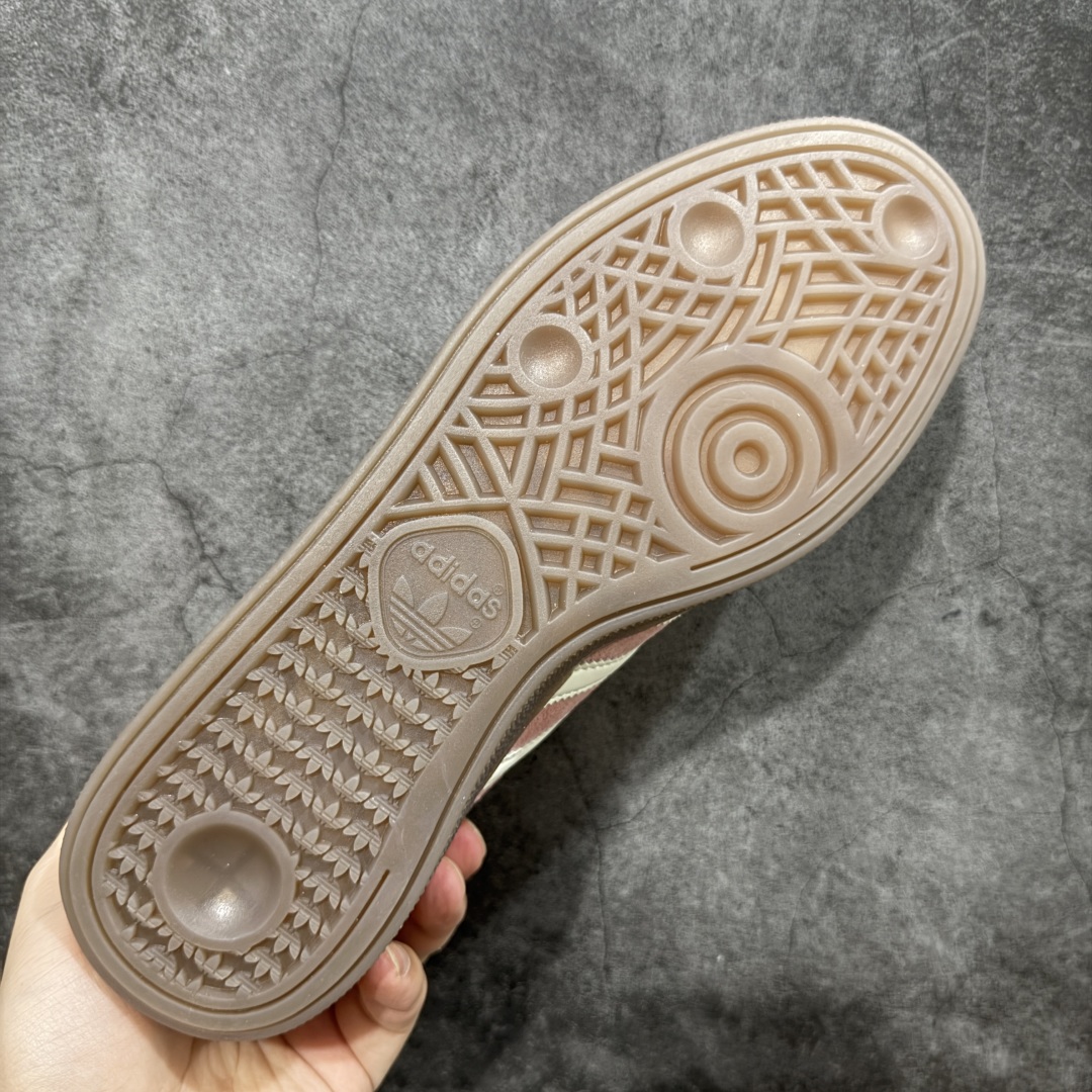  
【纯原版】Adidas Handball Spezial  阿迪达斯经典款牛皮复古休闲板鞋 紫白生胶