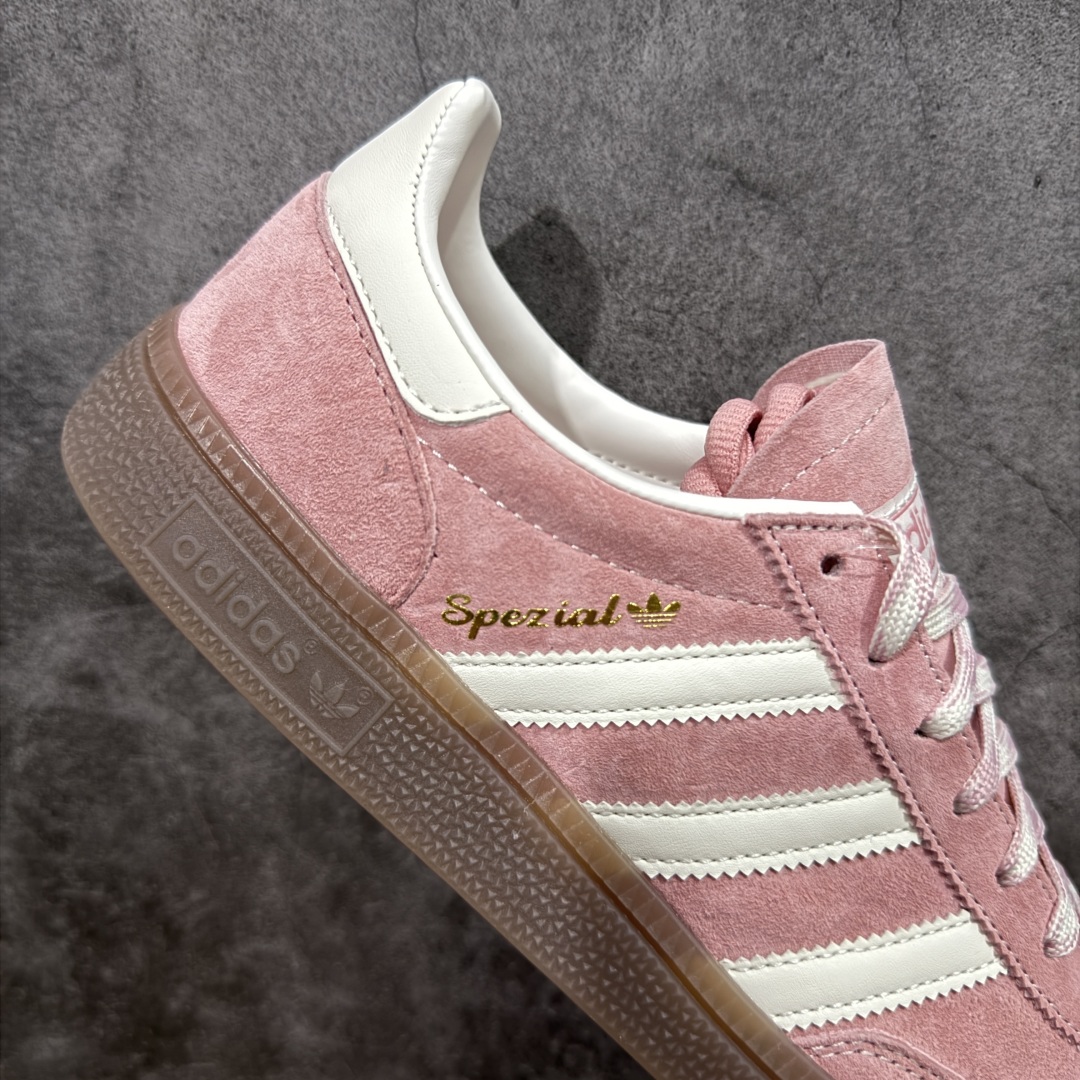  
【纯原版】Adidas Handball Spezial  阿迪达斯经典款牛皮复古休闲板鞋 紫白生胶