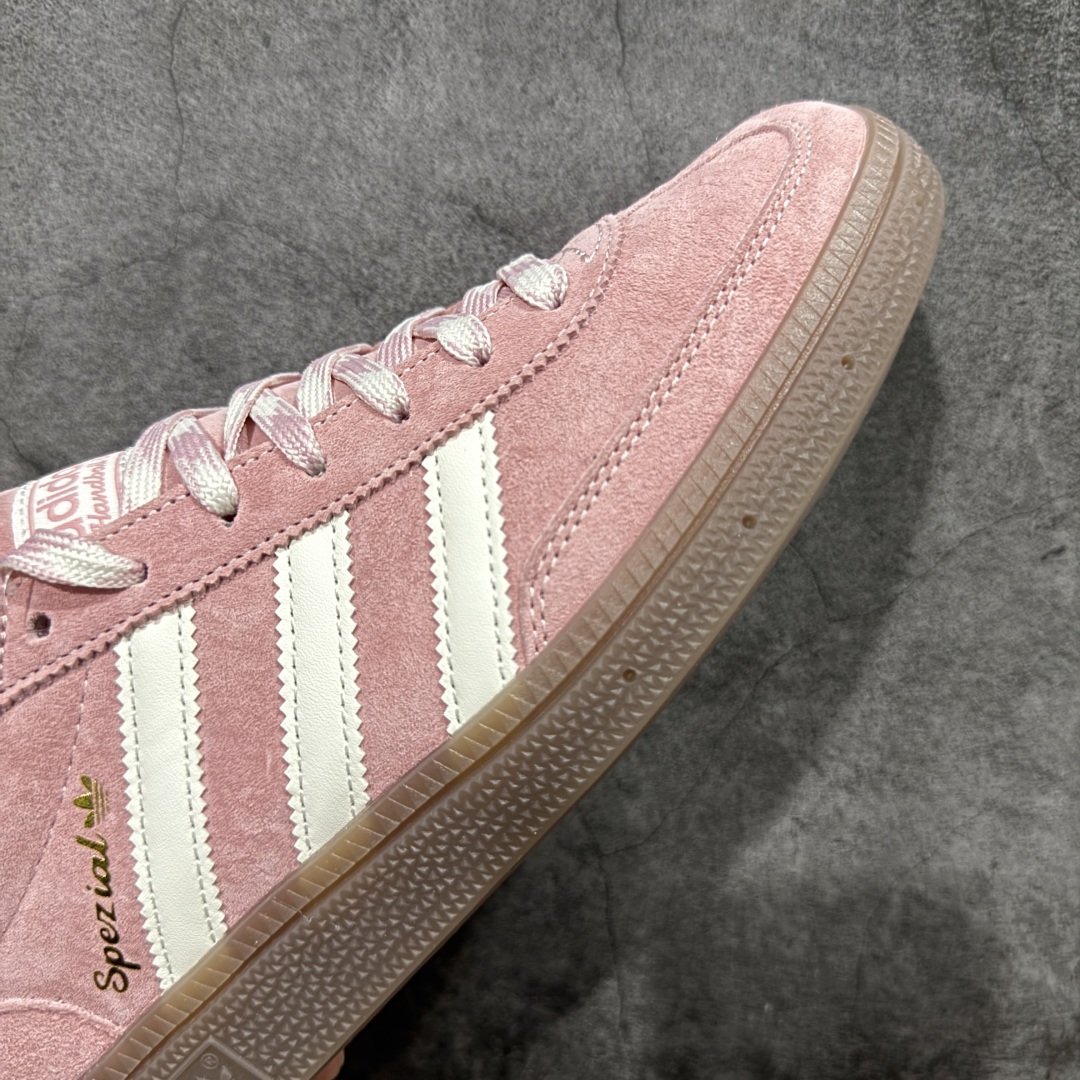  
【纯原版】Adidas Handball Spezial  阿迪达斯经典款牛皮复古休闲板鞋 紫白生胶