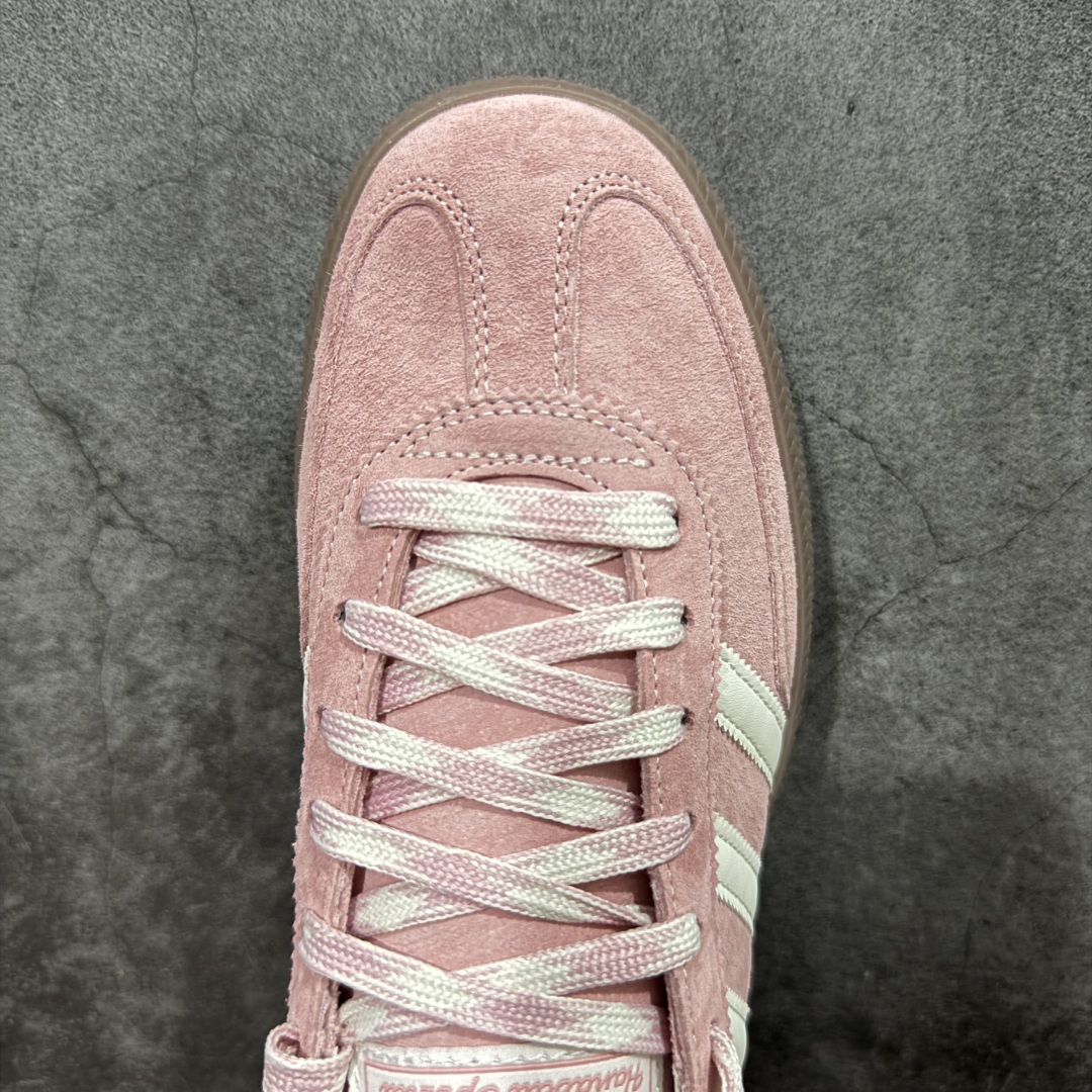  
【纯原版】Adidas Handball Spezial  阿迪达斯经典款牛皮复古休闲板鞋 紫白生胶