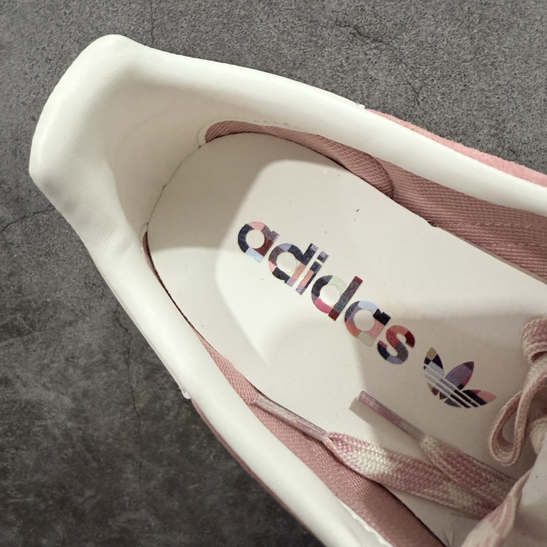  
【纯原版】Adidas Handball Spezial  阿迪达斯经典款牛皮复古休闲板鞋 紫白生胶