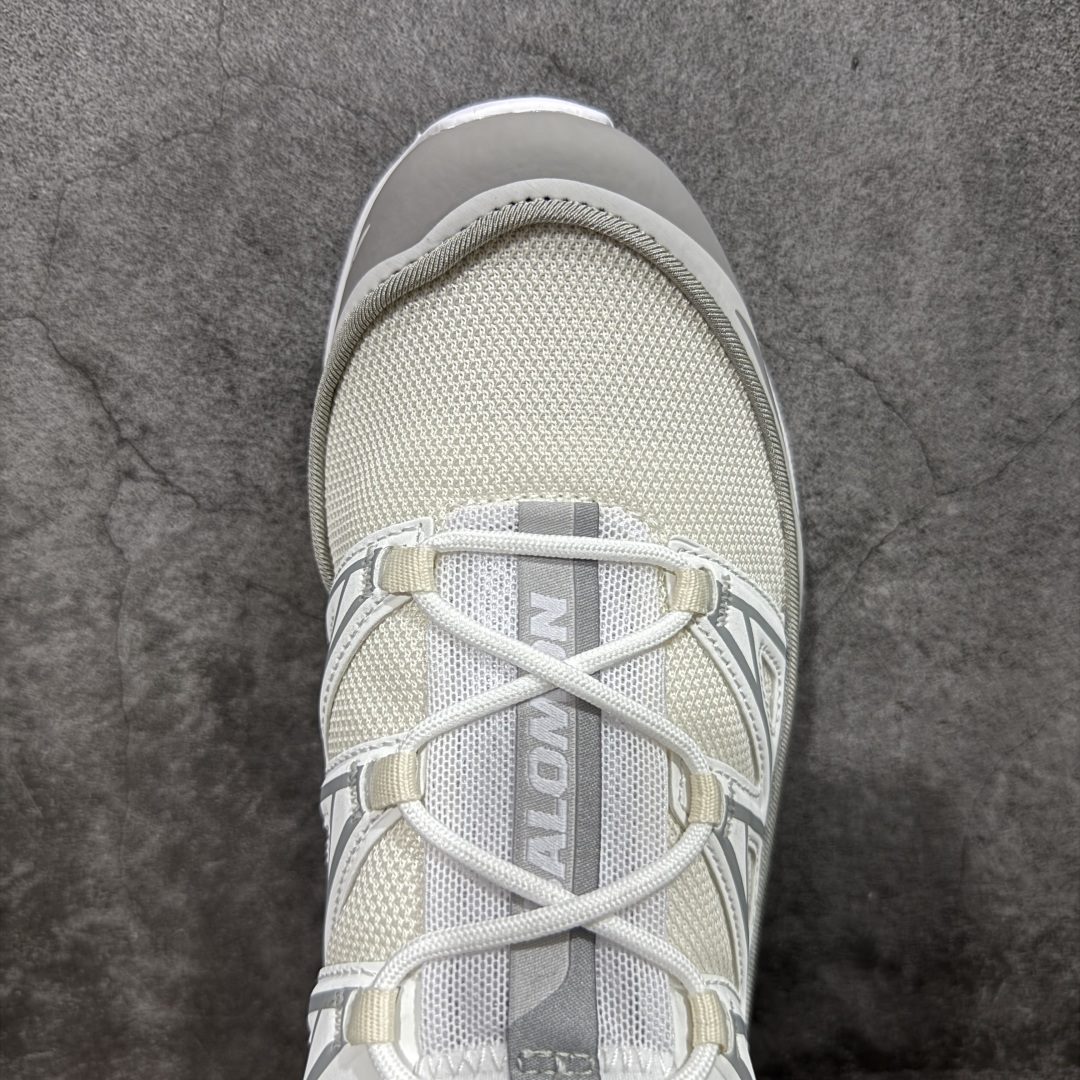 图片[5]-【PZ纯原】SALOMON XT-6 Expanse 萨洛蒙潮流越野机能户外功能鞋 白色 417414 全新版本出货 好货不怕晚 品质 细节 材料都是肉眼可以见！ 售前售后也是其它工厂无法匹敌！ 纯原外贸平台特供订单 耗时半年巨作 全套原纸板楦头开发 原厂特供网布配套加持 确保原汁原味 完美呈现版型 原档数据独家私模五层组合大底 原装Ortholite轻量化鞋垫 中底布带钢印编号 原厂TPU锁扣 进口港宝加持 后跟自然饱满 还原公司包裹性 鞋面以“锯齿”状的包裹系统呈现 在基色底之下加入了各种色点缀 将公司的最新技术和时尚前卫的造型融入耐用的长跑款式中 鞋面由 TPU 薄膜制成 并焊接在高耐磨网眼上 使其既时尚又坚固 由 ACS底盘支撑 可增强稳定性和支撑力 以及由橡胶凸耳 Contragrip外底覆盖的 EVA 缓冲中底 旨在应对崎岖的地形 鞋舌上的彩色Salomon 标签、Quicklace 系统以及鞋头、鞋舌和鞋跟上的附加品牌使细节更加完美 让穿着者可以轻松驾驭户外与通勤下的任何运动生活场景 无缝鞋身户外随意纵横 颜值与脚感兼备 出街通勤 绝对非常吸睛 你值得拥有 尺码：36 36.5 37.5 38 38.5 39 40 40.5 41 42 42.5 43 44 44.5 45-选品中心