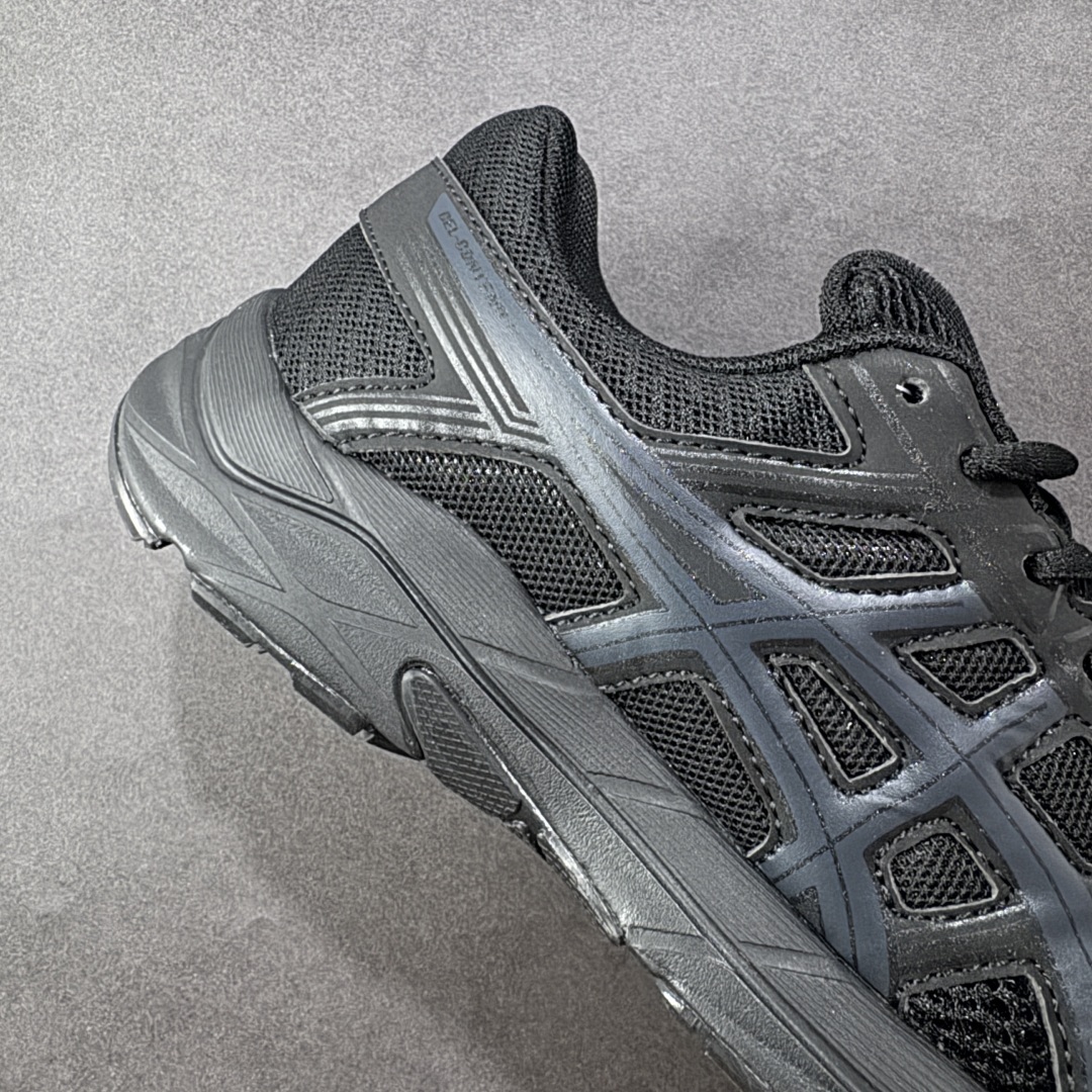 图片[6]-【K8版本】ASICS 亚瑟士 GEL-CONTEND 4缓震回弹透气跑步鞋 高颜值百搭入门级跑鞋 多层网面织物+植绒材质构成了亚瑟士logo图案，具有很高的品牌识别性。网面织物通风透气，植绒材料起到鞋面补强作用，提升跑鞋包裹性和使用寿命。亚瑟士核心就是稳定和缓震，即便GEL-CONTEND 4是最入门的产品，也还是有板有眼的。GEL-CONTEND 4的中底技术叫做AMPLIFOAM，表面上也就是EVA发泡材料的一种，在后跟下面植入GEL缓震胶，增加缓震能力。AHAR+防滑大底几乎布满整个鞋底，一方面能增加跑鞋的寿命，另外一方面在全掌覆盖同时能为足弓下方稳定性进行补强。 尺码：36-45 编码：YBB210220-选品中心