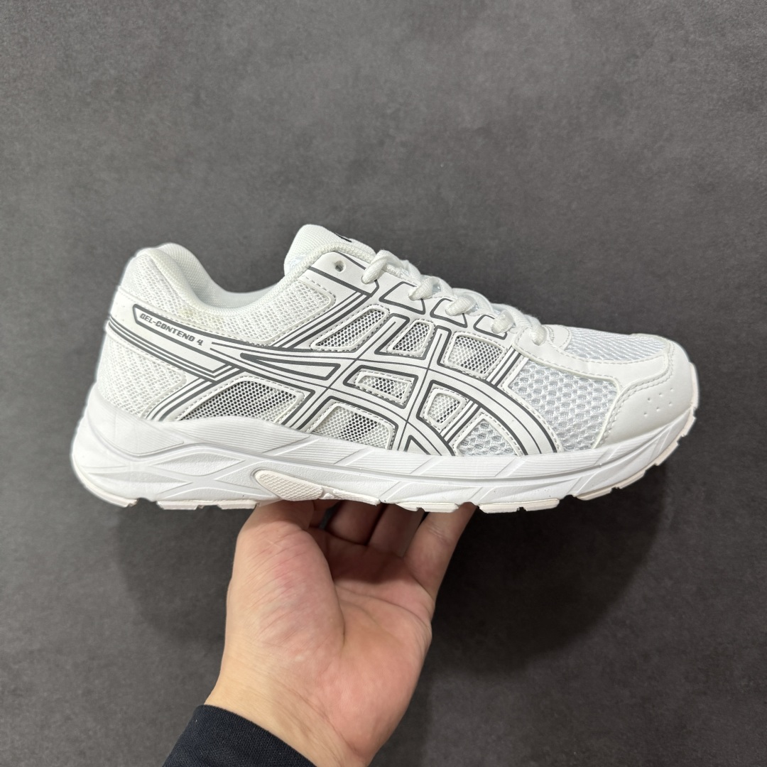 【K8版本】ASICS 亚瑟士 GEL-CONTEND 4缓震回弹透气跑步鞋 高颜值百搭入门级跑鞋 多层网面织物+植绒材质构成了亚瑟士logo图案,具有很高的品牌识别性。网面织物通风透气,植绒材料起到鞋面补强作用,提升跑鞋包裹性和使用寿命。亚瑟士核心就是稳定和缓震,即便GEL-CONTEND 4是最入门的产品,也还是有板有眼的。GEL-CONTEND 4的中底技术叫做AMPLIFOAM,表面上也就是EVA发泡材料的一种,在后跟下面植入GEL缓震胶,增加缓震能力。AHAR+防滑大底几乎布满整个鞋底,一方面能增加跑鞋的寿命,另外一方面在全掌覆盖同时能为足弓下方稳定性进行补强。 尺码:36-45 编码:YBB210220-选品中心