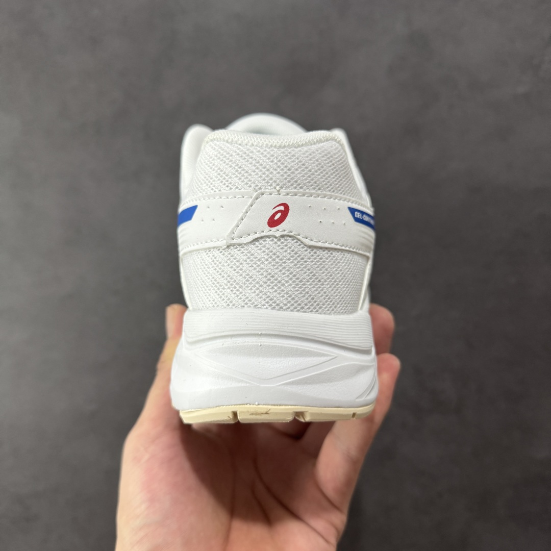 图片[4]-【K8版本】ASICS 亚瑟士 GEL-CONTEND 4缓震回弹透气跑步鞋 高颜值百搭入门级跑鞋 多层网面织物+植绒材质构成了亚瑟士logo图案，具有很高的品牌识别性。网面织物通风透气，植绒材料起到鞋面补强作用，提升跑鞋包裹性和使用寿命。亚瑟士核心就是稳定和缓震，即便GEL-CONTEND 4是最入门的产品，也还是有板有眼的。GEL-CONTEND 4的中底技术叫做AMPLIFOAM，表面上也就是EVA发泡材料的一种，在后跟下面植入GEL缓震胶，增加缓震能力。AHAR+防滑大底几乎布满整个鞋底，一方面能增加跑鞋的寿命，另外一方面在全掌覆盖同时能为足弓下方稳定性进行补强。 尺码：36-45 编码：YBB210220-选品中心
