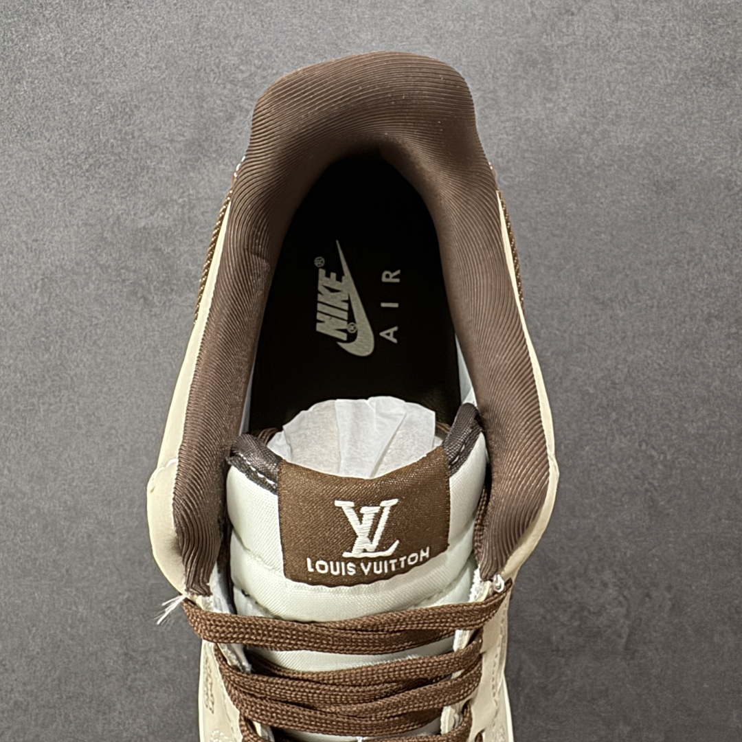 260 定制版 Nike Air Force 1'07 Low LV联名 棕布勾 空军一号低帮休闲板鞋 KK1988-091-Chinese UA Cheap High Quatity Brand Clothes Bags handbags Sneakers wholesale wholesaler seller from China Factory suppliers Fashion Clothing Shoes best Quality Beautiful Price 260 定制版 Nike Air Force 1'07 Low LV联名 棕布勾 空军一号低帮休闲板鞋 KK1988-091