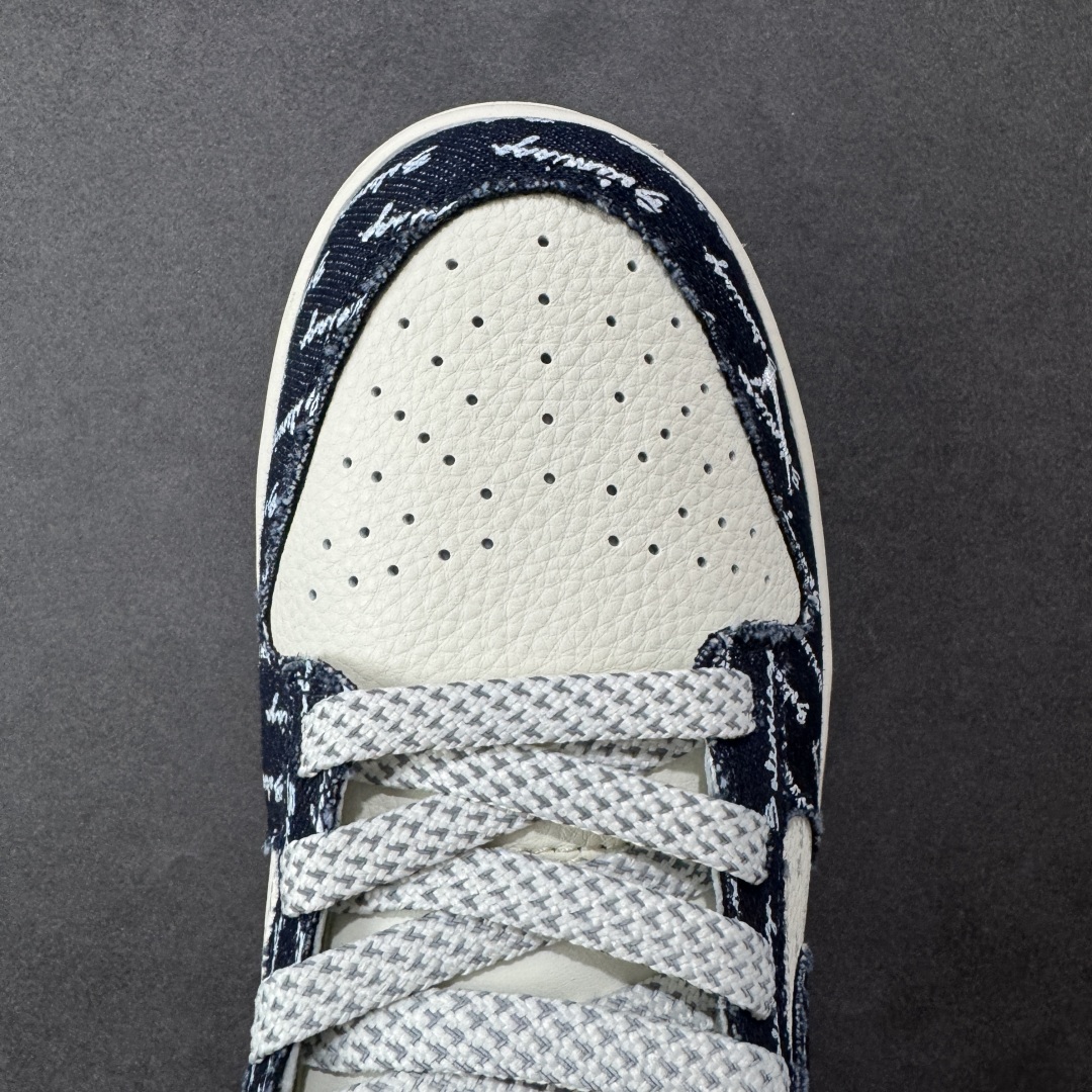 图片[8]-【定制版】Nike SB Dunk Low x Balenciaga 黑白小勾满天星 纯原大厂出品 原装头层材料 独家版型蒸餾加工 帶來的是更好的视觉和脚感体验 大厂纯原品质出货 清洁度 电绣工艺 皮料切割干净无任何毛边 细节完美 货号：XD1588 231 尺码：36 36.5 37.5 38 38.5 39 40 40.5 41 42 42.5 43 44 44.5 45 编码：QFB310320-选品中心