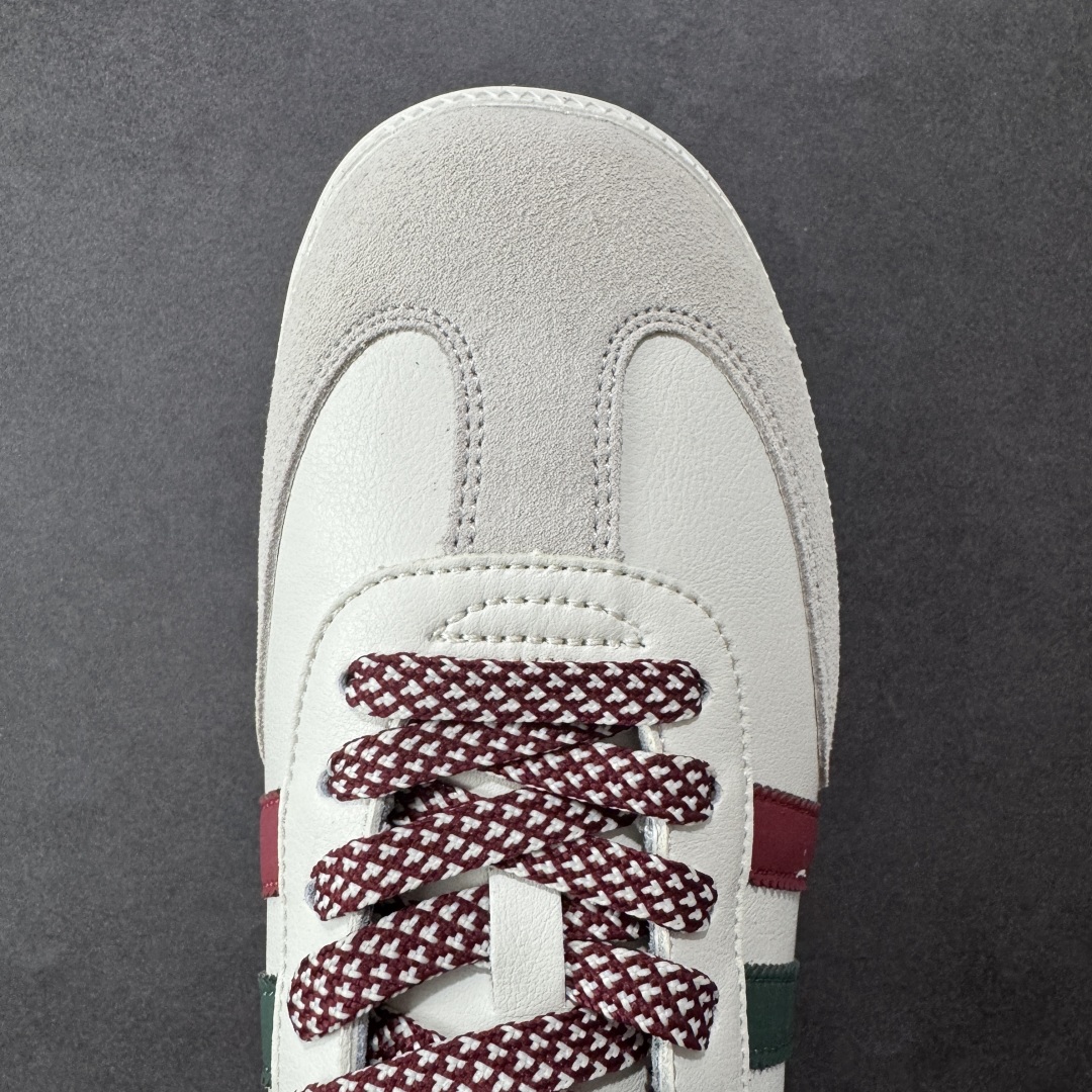 图片[8]-【定制版】adidas originals Samba OG x Louis Vuitton 灰红 桑巴舞系列复古经典轻便板鞋 此款以简约大方的造型设计 给人以随性休闲的时尚格调 穿着舒适轻便，运动灵活自如 满足日常个性穿搭 货号：GJ75801 尺码：36 36.5 37 38 38.5 39 40 40.5 41 42 42.5 43 44 44.5 45-选品中心