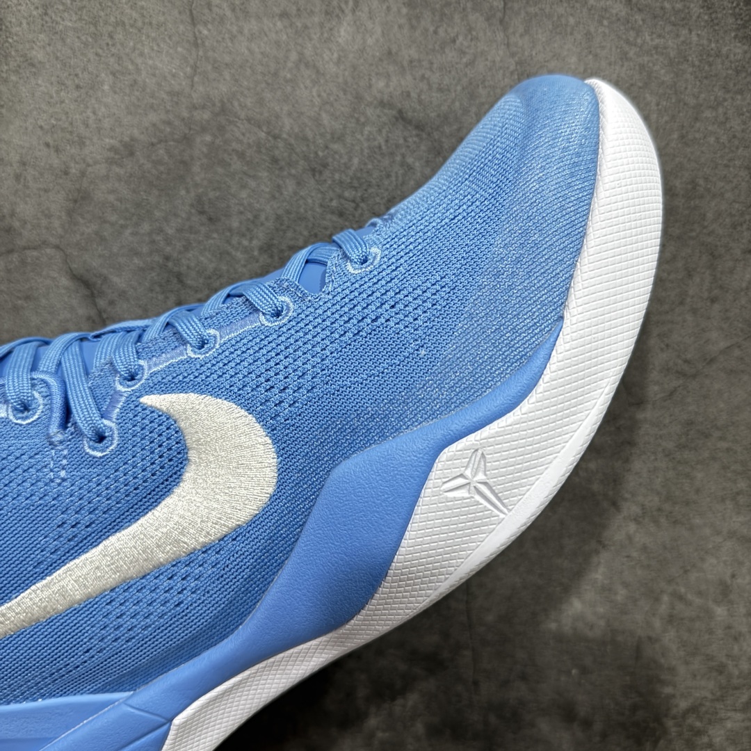  
【纯原外贸】NK Zoom Kobe Ⅷ  科比8代复刻实战运动低帮文化篮球鞋 蓝白HM6469-4