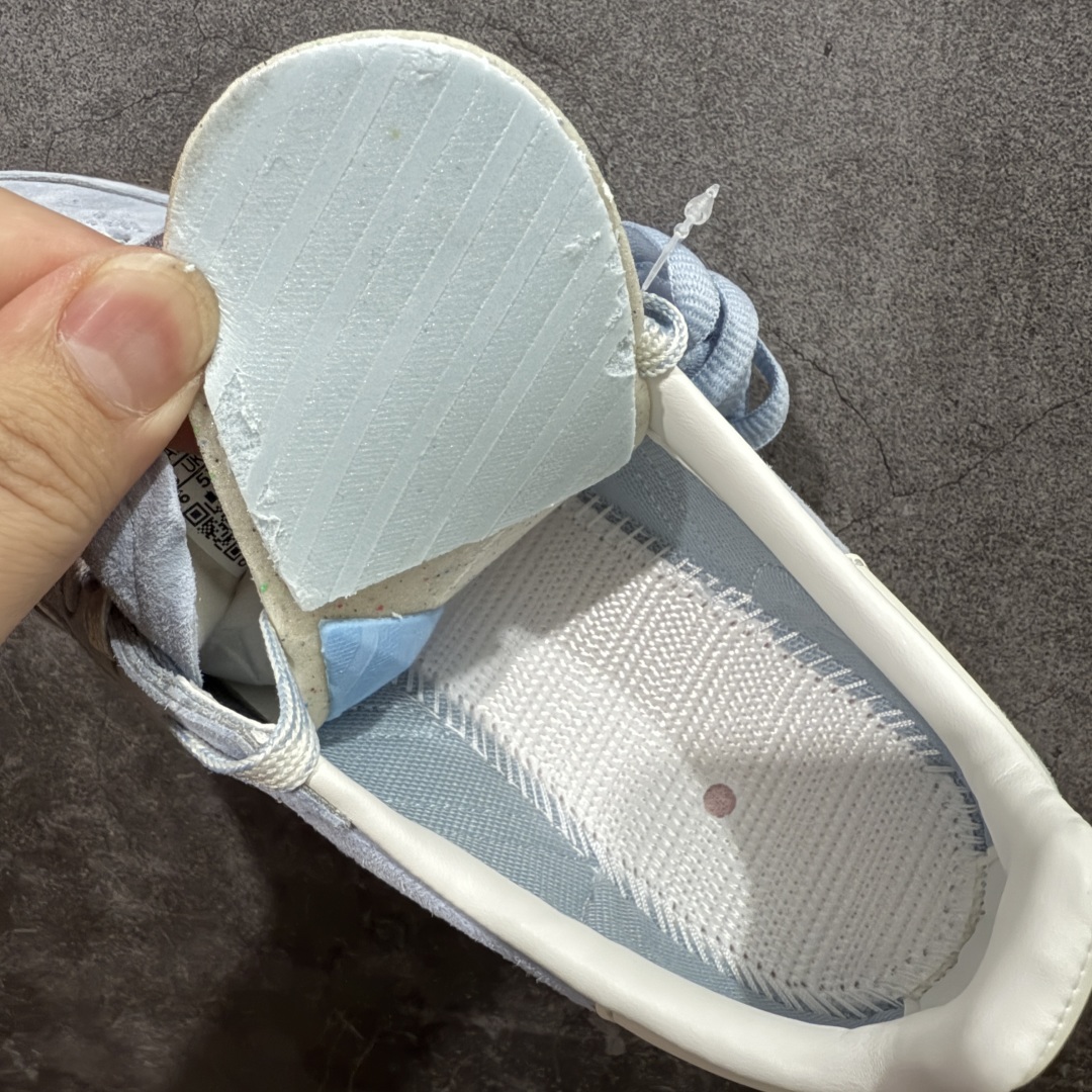  
【纯原版】Adidas Handball Spezial  阿迪达斯经典款牛皮复古休闲板鞋 蓝白生胶