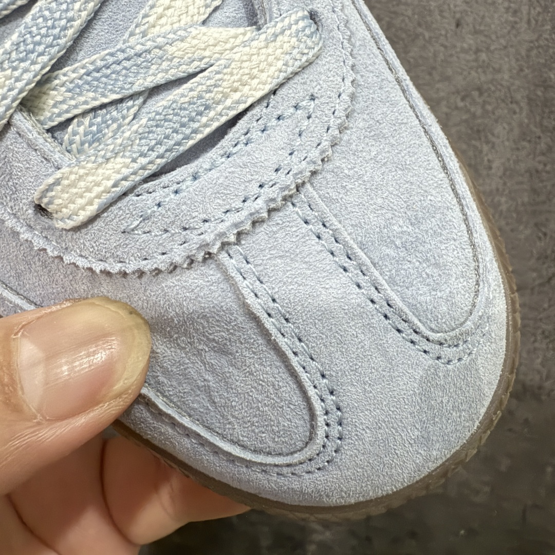  
【纯原版】Adidas Handball Spezial  阿迪达斯经典款牛皮复古休闲板鞋 蓝白生胶