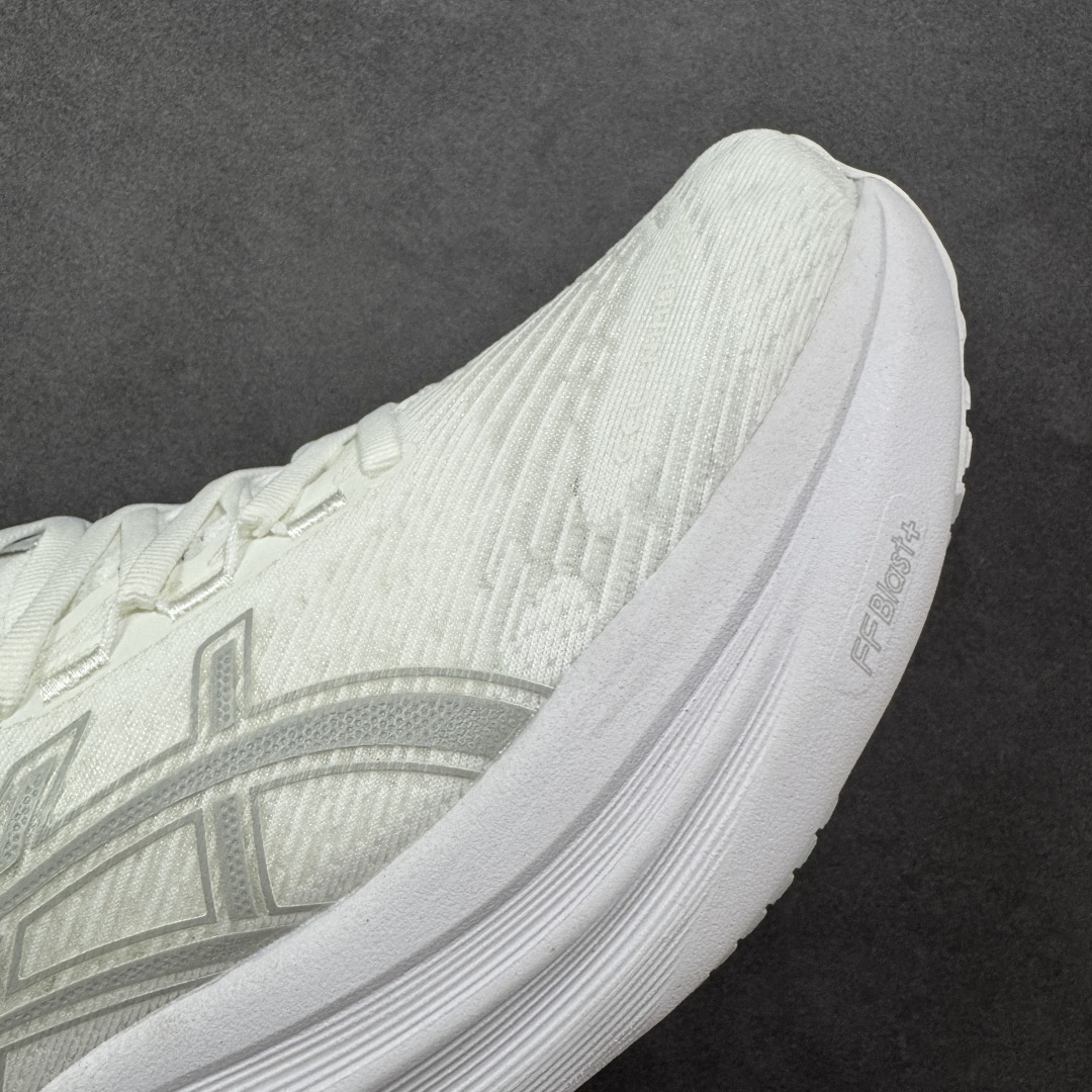 图片[5]-【公司级】#Asics GEL-NIMBUS 27 亚瑟士夏季网面跑步鞋 鞋面采用双层提花网面设计，提高包裹性和透气性，后跟搭载稳定系统科技T-GEL提升整体支撑力和结构感，减少对身体带来的冲击负荷，创新中底至轻回弹 货号：1011B958-100 尺码：36 37 37.5 38 39 39.5 40.5 41.5 42 42.5 43.5 44 45 46 编码：FSB240250-选品中心
