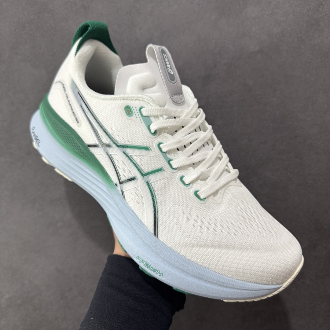 图片[3]-【公司级】Asics Gel-Kayano 32 亚瑟士卡亚诺32代低帮专业有氧超轻量休闲运动全能慢跑鞋 全球知名运动品牌ASICS正式推出新款GEL-KAYANO 32跑鞋，旨在通过全新稳定结构以提升产品可适性，满足跑者的足部稳定需求，让每一位跑者从起跑到结束都能够感受到焕然一新的稳定性与舒适性，从而帮助更多人找到身心平衡，获得自在舒适的健康生活方式。秉持着ASICS亚瑟士的设计哲学，全新一代GEL-KAYANO 32应运而生。为进一步升级产品的稳定性，GEL-KAYANO 采用了全新4D引导系统，通过内侧稳定装置提升可适性，满足足部稳定需求，帮助足弓迅速返回到平衡位置。作为基于生物力学研究打造的全新稳定结构，4D引导系统不仅提升了跑鞋对双脚的支撑性，它还将人体不同的运动状态纳入设计考量，帮助跑者在多种跑动强度下获得充足的稳定性和理想的舒适度。 尺码： 40 40.5 41.5 42 42.5 43.5 44 44.5 45-选品中心