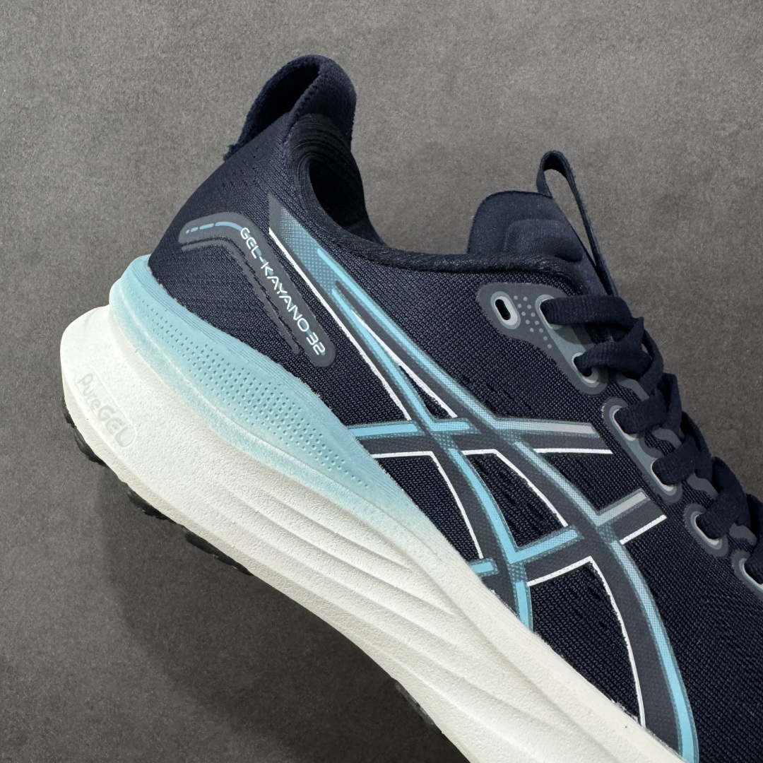 图片[6]-【公司级】Asics Gel-Kayano 32 亚瑟士卡亚诺32代低帮专业有氧超轻量休闲运动全能慢跑鞋 全球知名运动品牌ASICS正式推出新款GEL-KAYANO 32跑鞋，旨在通过全新稳定结构以提升产品可适性，满足跑者的足部稳定需求，让每一位跑者从起跑到结束都能够感受到焕然一新的稳定性与舒适性，从而帮助更多人找到身心平衡，获得自在舒适的健康生活方式。秉持着ASICS亚瑟士的设计哲学，全新一代GEL-KAYANO 32应运而生。为进一步升级产品的稳定性，GEL-KAYANO 采用了全新4D引导系统，通过内侧稳定装置提升可适性，满足足部稳定需求，帮助足弓迅速返回到平衡位置。作为基于生物力学研究打造的全新稳定结构，4D引导系统不仅提升了跑鞋对双脚的支撑性，它还将人体不同的运动状态纳入设计考量，帮助跑者在多种跑动强度下获得充足的稳定性和理想的舒适度。 尺码： 40 40.5 41.5 42 42.5 43.5 44 44.5 45-选品中心