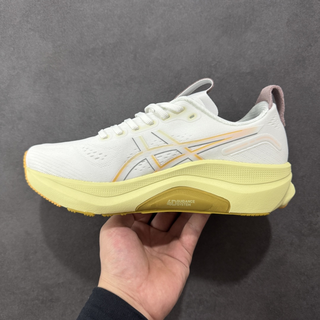 图片[2]-【公司级】Asics Gel-Kayano 32 亚瑟士卡亚诺32代低帮专业有氧超轻量休闲运动全能慢跑鞋 全球知名运动品牌ASICS正式推出新款GEL-KAYANO 32跑鞋，旨在通过全新稳定结构以提升产品可适性，满足跑者的足部稳定需求，让每一位跑者从起跑到结束都能够感受到焕然一新的稳定性与舒适性，从而帮助更多人找到身心平衡，获得自在舒适的健康生活方式。秉持着ASICS亚瑟士的设计哲学，全新一代GEL-KAYANO 32应运而生。为进一步升级产品的稳定性，GEL-KAYANO 采用了全新4D引导系统，通过内侧稳定装置提升可适性，满足足部稳定需求，帮助足弓迅速返回到平衡位置。作为基于生物力学研究打造的全新稳定结构，4D引导系统不仅提升了跑鞋对双脚的支撑性，它还将人体不同的运动状态纳入设计考量，帮助跑者在多种跑动强度下获得充足的稳定性和理想的舒适度。 尺码： 40 40.5 41.5 42 42.5 43.5 44 44.5 45-选品中心