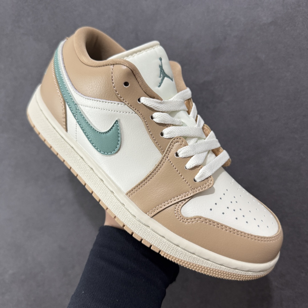 图片[3]-【K版】Air Jordan AJ1 Low 低帮 卡其绿 DC0774-130 全新流水线出品 市场第二梯队最强版 全部原鞋开发 原楦原纸板开发 全鞋电脑针车 原厂内置全掌气垫 原盒内在原标 唯一Zp原版鞋带绑法 免检产品 全新2022版型 全头层皮料 完美零毛边处理 原厂配置全掌气垫 价格定位良心 新配色陆续出货 尺码：36 36.5 37.5 38 38.5 39 40 40.5 41 42 42.5 43 44 44.5 45 46-选品中心