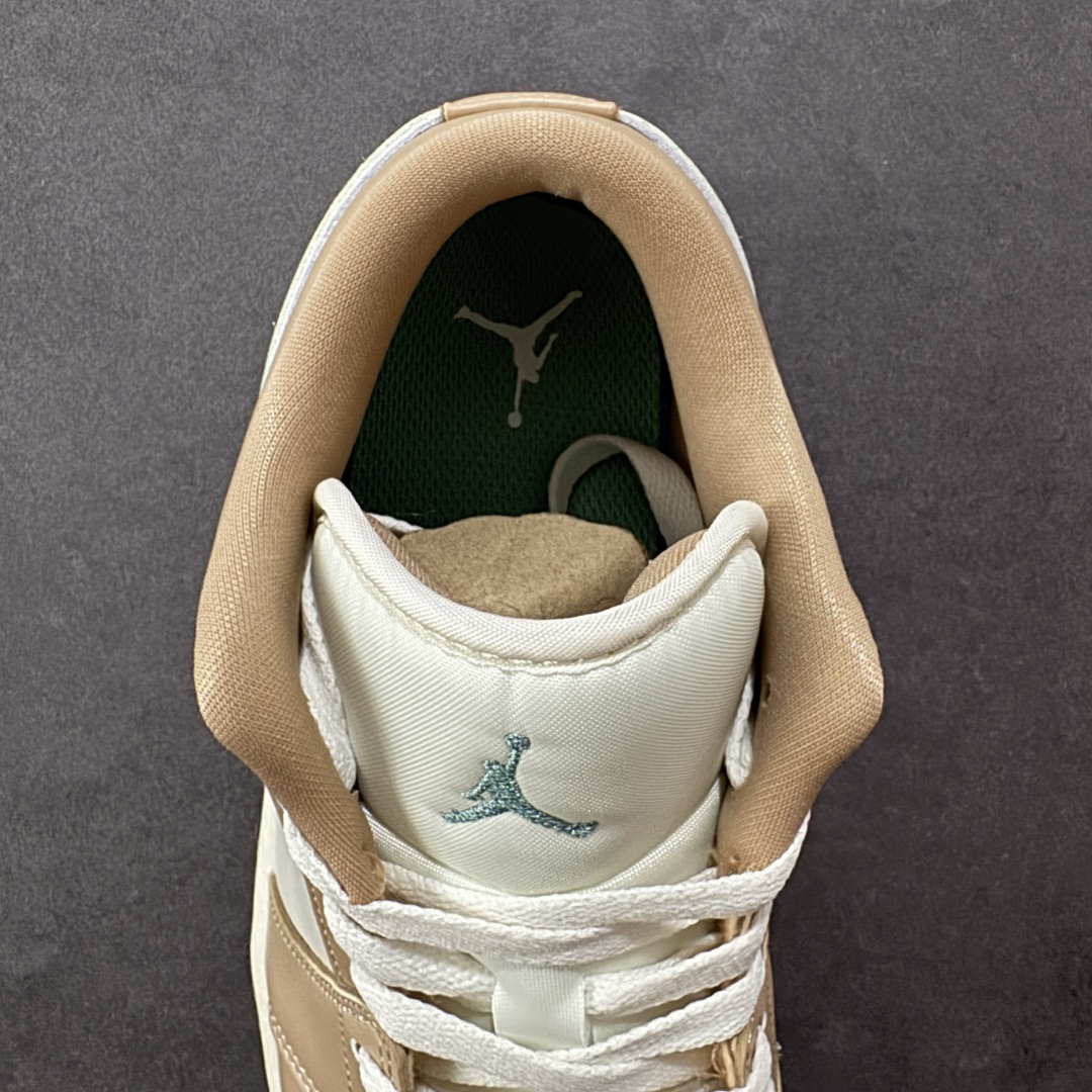 图片[7]-【K版】Air Jordan AJ1 Low 低帮 卡其绿 DC0774-130 全新流水线出品 市场第二梯队最强版 全部原鞋开发 原楦原纸板开发 全鞋电脑针车 原厂内置全掌气垫 原盒内在原标 唯一Zp原版鞋带绑法 免检产品 全新2022版型 全头层皮料 完美零毛边处理 原厂配置全掌气垫 价格定位良心 新配色陆续出货 尺码：36 36.5 37.5 38 38.5 39 40 40.5 41 42 42.5 43 44 44.5 45 46-选品中心