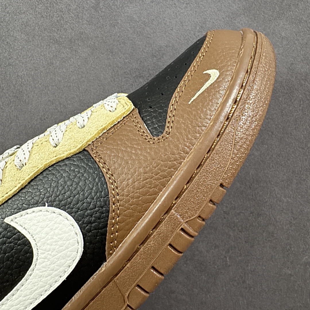 图片[5]-【定制版】Nike SB Dunk Low “巴黎世家联名—米白黑棕”高端定制 低帮休闲板鞋 定制鞋盒 大厂纯原品质出货 超高清洁度 皮料切割干净无任何毛边 细节完美 货号：FX1588-313 尺码：36 36.5 37.5 38 38.5 39 40 40.5 41 42 42.5 43 44 44.5 45 编码：QFB310320-选品中心