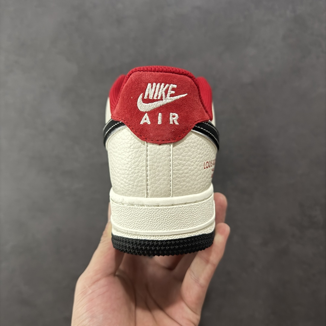 图片[4]-【定制版】NIke Air Force 1 \’07 Low “LV联名——双拼黑红”空军一号 低帮 运动鞋 休闲鞋 折边针车 工艺难度大 原楦头原纸板 原装鞋盒 定制五金配件 内置全掌气垫 原厂鞋底 货号：CS5288-022 尺码：36 36.5 37.5 38 38.5 39 40 40.5 41 42 42.5 43 44 44.5 45 编码：HXS320330-选品中心