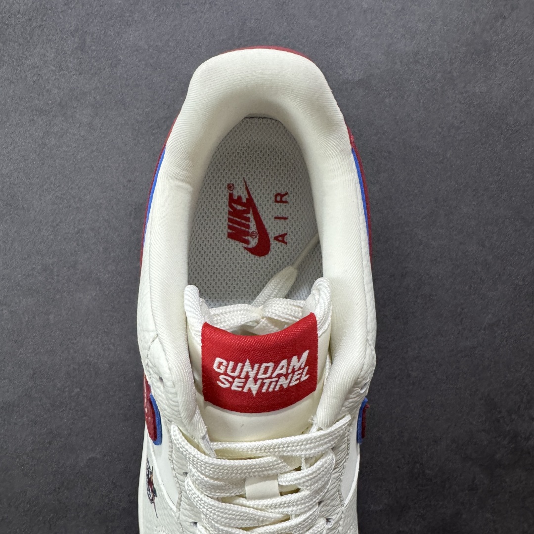 图片[7]-【定制版】Nike Air Force 1\’07 Low 万代联名 白红蓝 空军一号低帮休闲板鞋  #原楦头原纸板 原装鞋盒 原厂鞋底 超高清洁度 细节完美 货号：SC0601-565  尺码：36 37 37.5 38 39 39.5 40 40.5 41.5 42 42.5 43 44 44.5 45 编码：HXSB310320-选品中心