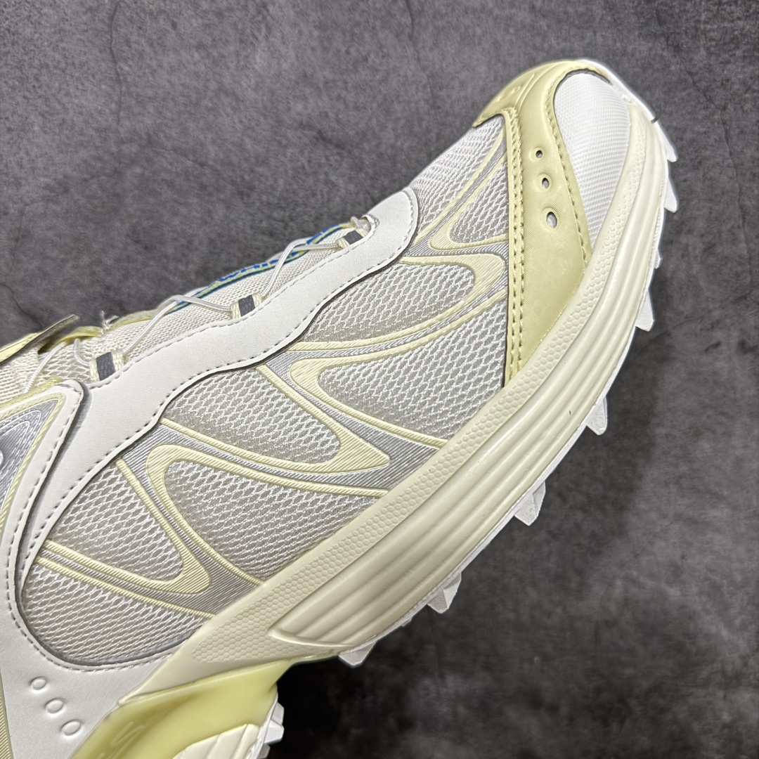 图片[6]-【666版本】SALOMON 萨洛蒙 XT-WHISPER x Kith联名 舒适百搭耐磨轻便低帮 休闲越野训练城市通勤跑步鞋 男女同款 米黄色 纯原外贸平台特供订单 耗时半年巨作 #全套原纸板楦头开发 #原厂特供网布配套加持 #确保原汁原味 完美呈现版型 #原档数据独家私模五层组合大底 #男女鞋同步官方开发至46 #原装Ortholite轻量化鞋垫 #中底布带钢印编号 原厂TPU锁扣 #进口港宝加持 后跟自然饱满 还原公司包裹性 #鞋面采用SENSIFT贴合技术 #全方位贴合包裹脚型 #鞋跟部鞋底牵引设计 #提供强大的抓地性能 #更适应野外崎岖不平的道路 #基于 SALOMON 初代 XT 鞋身造型并搭载 4D ADVANCED CHASSIS™ 大底打造而成 为这款 XT-WHISPER 带来了多项足部控制与保护等功能性 如在运动过程中控制左右晃动的过程而提高稳定性、改善长途越野过程中足中到足尖的过渡、提高感知岩石的精确度以抵抗尖锐物体对脚底的伤害以及采用动态缓冲来增强穿着舒适感 从而减轻疲劳感 使 XT-WHISPER 成为一双舒适且安全的户外之履 货号：479050 尺码：36 36.5 37.5 38 38.5 39 40 40.5 41 42 42.5 43 44 45 46-选品中心