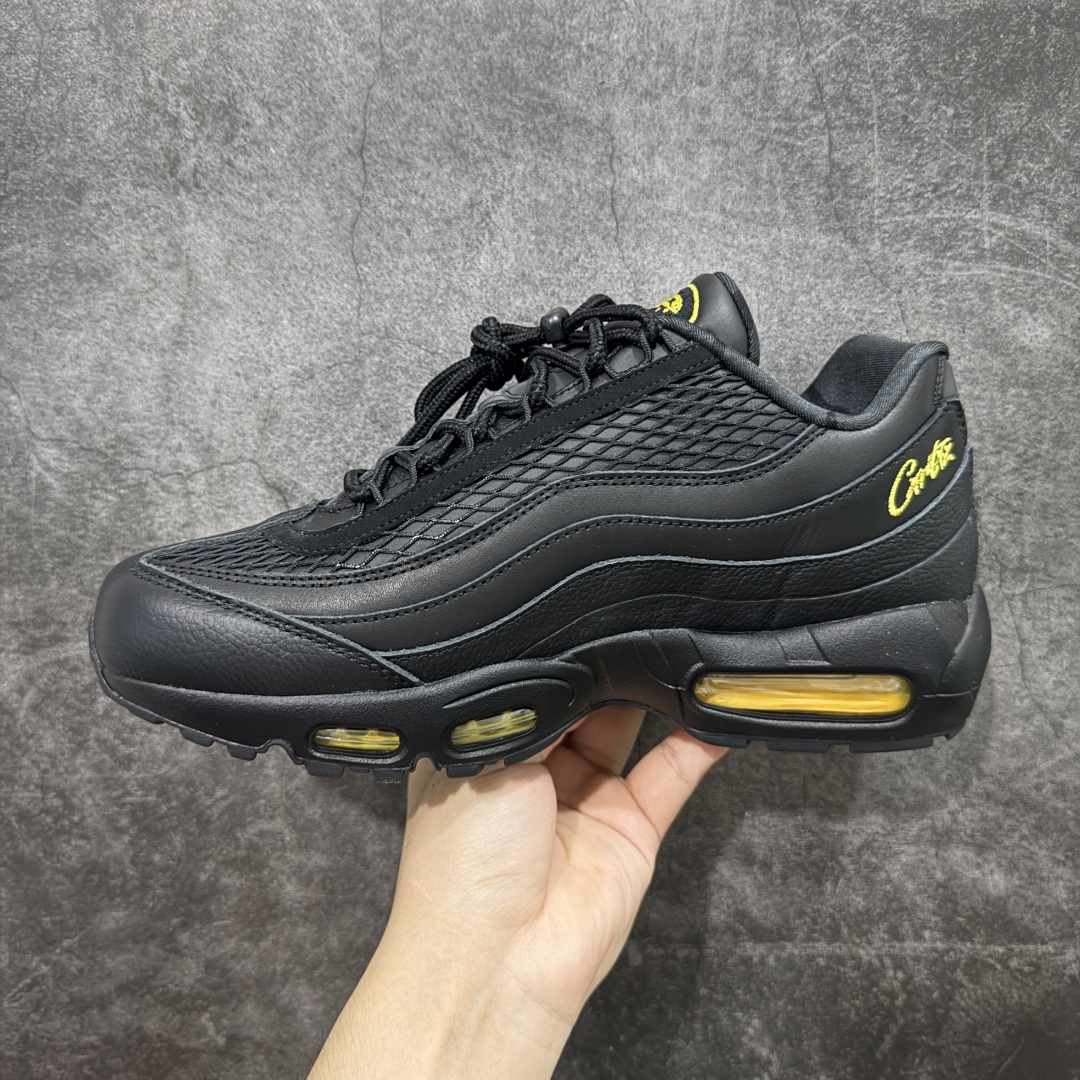 图片[2]-【GX绿x版本】Corteiz x Nike Air Max 95 复古减震气垫跑鞋 FB2709-003  外贸顶级专供 全部配色原鞋原尺码开发生产 极致还原 一眼ZP既视感  尺码：40 40.5 41 42 42.5 43 44 44.5 45 45.5 46 47.5 48.5-选品中心