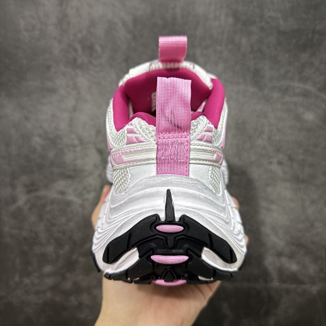 图片[4]-【纯原OK版本】Balenciaga 巴黎世家 6XL 复古老爹鞋 专柜同步包装 原装大盒 全套原纸板楦头开发 最原汁原味的灵魂版型 全鞋荧光划线卡点 胶水把控整洁度追求极致完美 每一双都是工艺品 多重QC质检 实实在在的免检产品 原盒原配 正确字体电绣 粗细、位置、大小正确 侧边TPU 透气孔匹配意产原版 正确分离大底 TPU软底 原版一致大底LOGO 立体感十足 尺码：35 36 37 38 39 40 41 42 43 44 45 46 偏大-选品中心