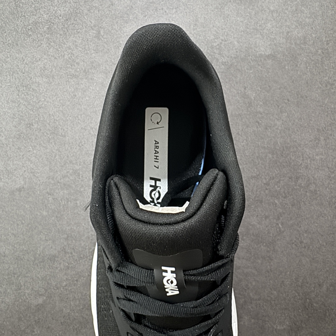图片[7]-【纯原版】HOKA ONE ONE M ARAHI 7 低帮专业越野跑步鞋 相较于前几代Mafate包裹感更好 跟Speedgoat(快速羚羊)系列比起来更加舒适 鞋底防滑性能在下坡的石板台阶和原始路面都有很好的表现 HOKA血统属性厚底设计 在快速下坡时起到缓震保护作用 减少重力给予脚踝、膝部、髋关节等处带来的冲击力 货号： 1147890/BWHT 尺码： 36-45 编码：AMB250260-选品中心