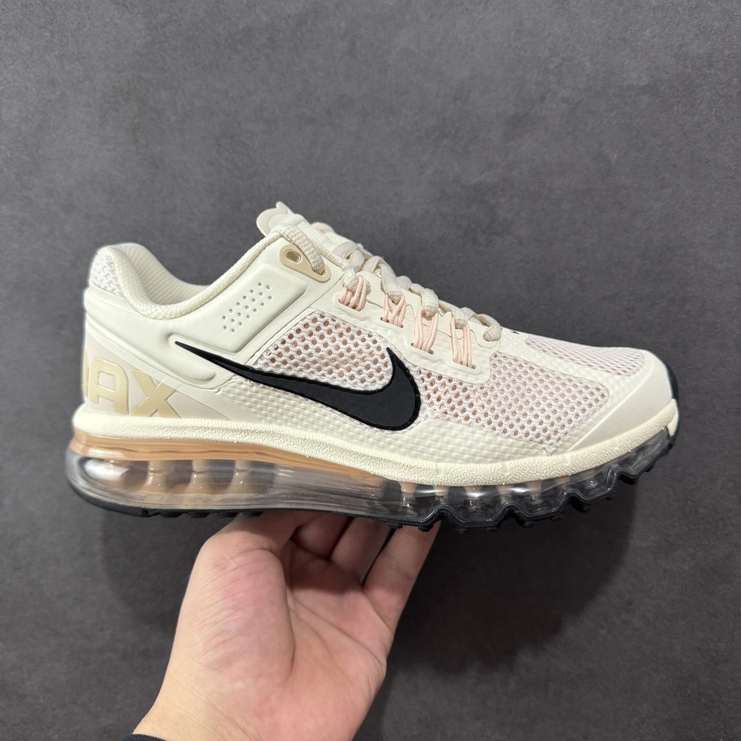 【公司级】Nike Air Max 2013 舒适时尚耐磨透气 低帮跑步鞋 Nike Air Max 2013 运动鞋携时尚设计闪亮回归，出众有型。采用网眼布细节和运动风无缝覆面，助你保持清爽感受，塑就焕新造型。经典 Flywire 设计搭配经典全掌型 Max Air 缓震配置，缔造出众舒适感和支撑效果。 货号：HF3660-100 尺码：35.5 36 36.5 37.5 38 38.5 39 40 40.5 41 42 42.5 43 44 44.5 45 46-选品中心