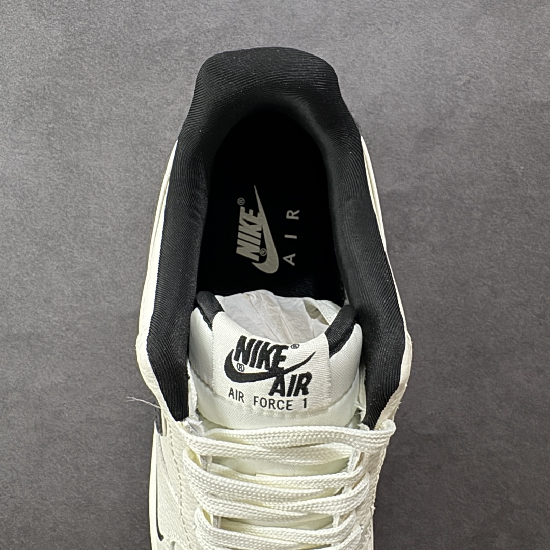 图片[7]-【定制版】Nike Air Force 1\’07 Low 米黑鬼脸 空军一号低帮休闲板鞋 DF0188-072  #原楦头原纸板 原装鞋盒 原厂鞋底 超高清洁度 细节完美  尺码：36 36.5 37.5 38 38.5 39 40 40.5 41 42 42.5 43 44 44.5 45-选品中心