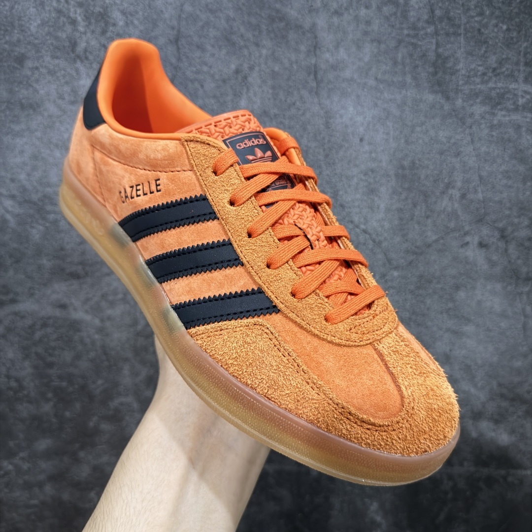 【XC平台长字版】Adidas Originals Gazelle Indoor 防滑低帮T头德训