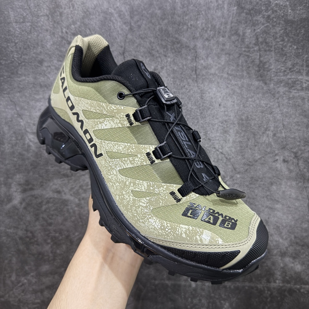 图片[3]-【巅峰版】Salomon 萨洛蒙 XT-4 OG 复古机能跑鞋 黑绿 经典户外产品 将初代XT 系列越野鞋面与重装徒步QUSET 4D中底融合呈现全新产品 鞋面拥有“SENSIFIT QUICKLACE ”双重组合 搭载 代表性的 4D ADVENCED CHASSIS 鞋底底盘 具备稳定 抓地 防护的综合特性 尺码：36 36.5 37.5 38 38.5 39 40 40.5 41 42 42.5 43 44 44.5 45-选品中心