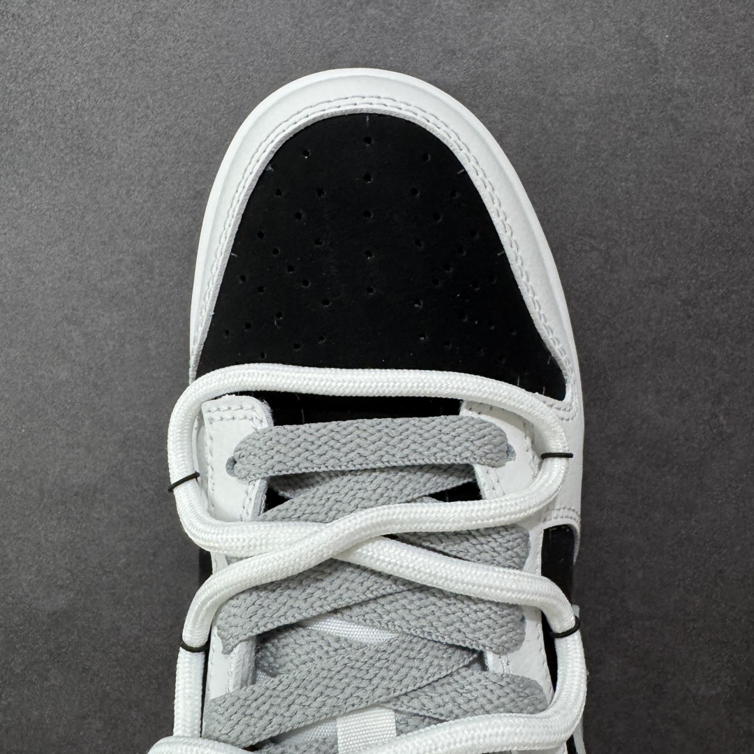 图片[8]-【定制版】Nike SB Dunk Low \”Just Do it\” 绑带黑银 周年高端定制 低帮休闲板鞋 WS0414-025  #定制鞋盒 大厂纯原品质出货 超高清洁度 皮料切割干净无任何毛边 细节完美   尺码：36 36.5 37.5 38 38.5 39 40 40.5 41 42 42.5 43 44 44.5 45 编码：HXSB330340-选品中心