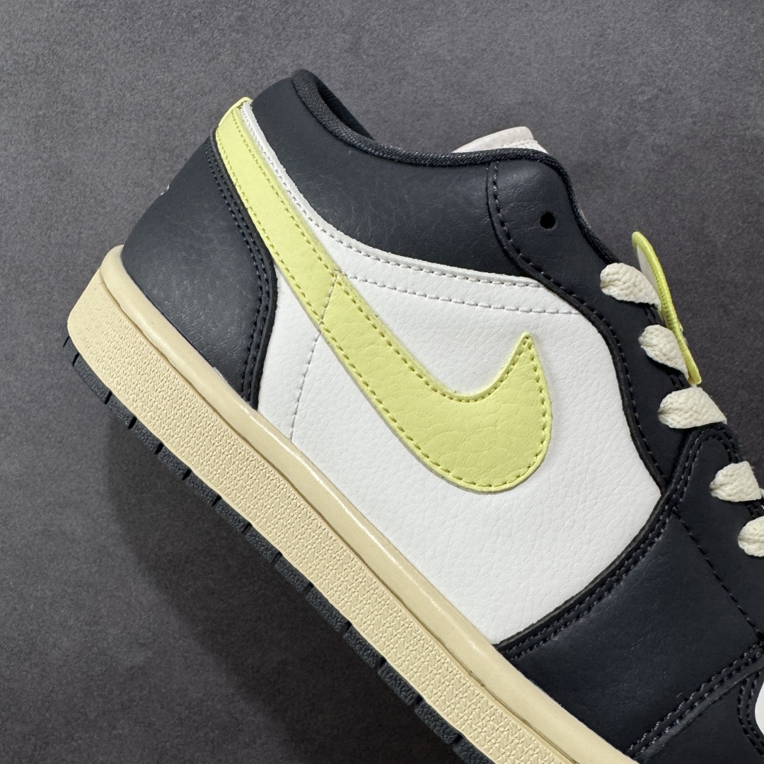 图片[6]-【K版】Air Jordan AJ1 Low 低帮 黑白黄 HQ3009-003 全新流水线出品 市场第二梯队最强版 全部原鞋开发 原楦原纸板开发 全鞋电脑针车 原厂内置全掌气垫 原盒内在原标 唯一Zp原版鞋带绑法 免检产品 全新2022版型 全头层皮料 完美零毛边处理 原厂配置全掌气垫 价格定位良心 新配色陆续出货 尺码：36 36.5 37.5 38 38.5 39 40 40.5 41 42 42.5 43 44 44.5 45 46-选品中心