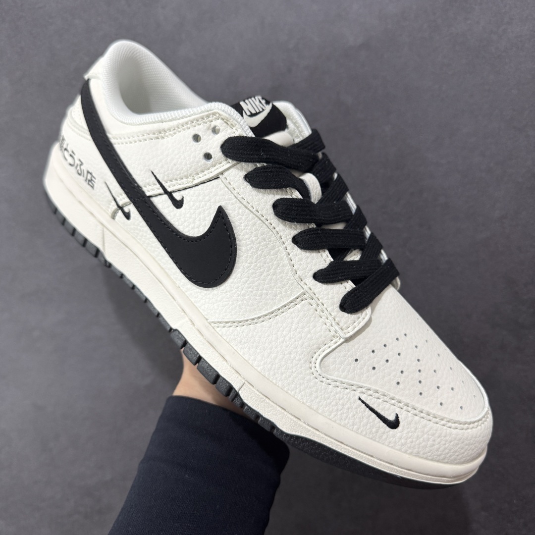 图片[3]-【定制版】海外爆款限量发售！高端定制Nike SB Dunk Low “藤原联名—三钩白黑”高端定制 低帮休闲板鞋 定制鞋盒 大厂纯原品质出货 超高清洁度 皮料切割干净无任何毛边 细节完美 货号：XD1588-225 尺码：36 36.5 37.5 38 38.5 39 40 40.5 41 42 42.5 43 44 44.5 45-选品中心