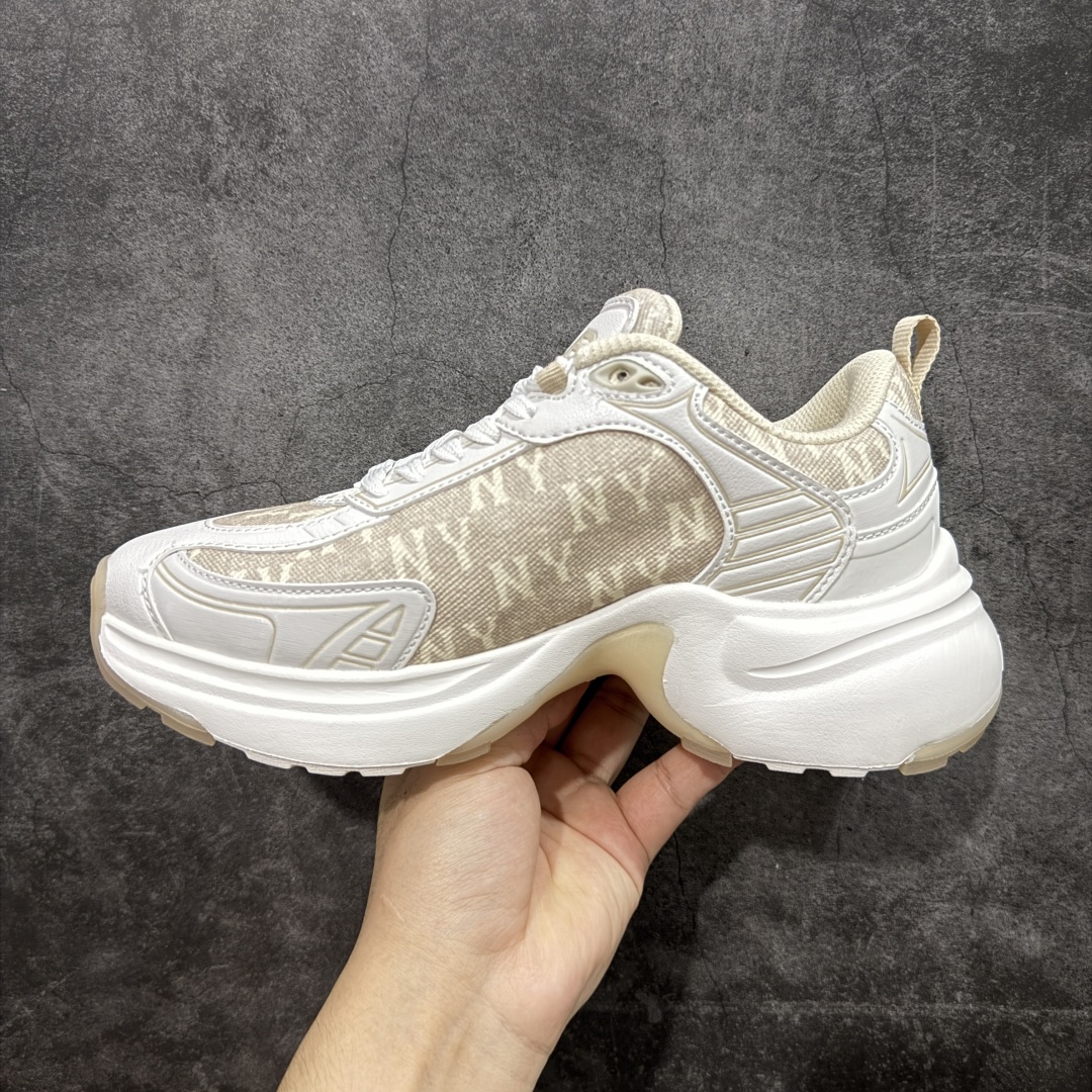 图片[2]-【纯原版】MLB Winner Chunky 25新款 NY百搭舒适休闲潮流运动厚底增高 防滑耐磨 低帮 老爹鞋白粉色 潮流厚底时尚街头赛博老爹鞋 MLB官方同步出货 虞书欣等众多潮流明星同款 高弹双层MD大底 原楦原档案数据开发版型（完美鞋头弧度/后套收口效果🆚市面文案版本‼️） 原厂立体填充鞋舌海绵 中底注胶孔原数据开发模具大底原厂转印标市面上唯一纯原版本 原材料打造 内增高6cm 原厂1：1模具开发 原厂进口纳米材质 原厂 全套手提袋 原盒雷射防伪标包装 天猫订单品质 官网尺码：35 36 36.5 37.5 38 38.5 39 40-选品中心