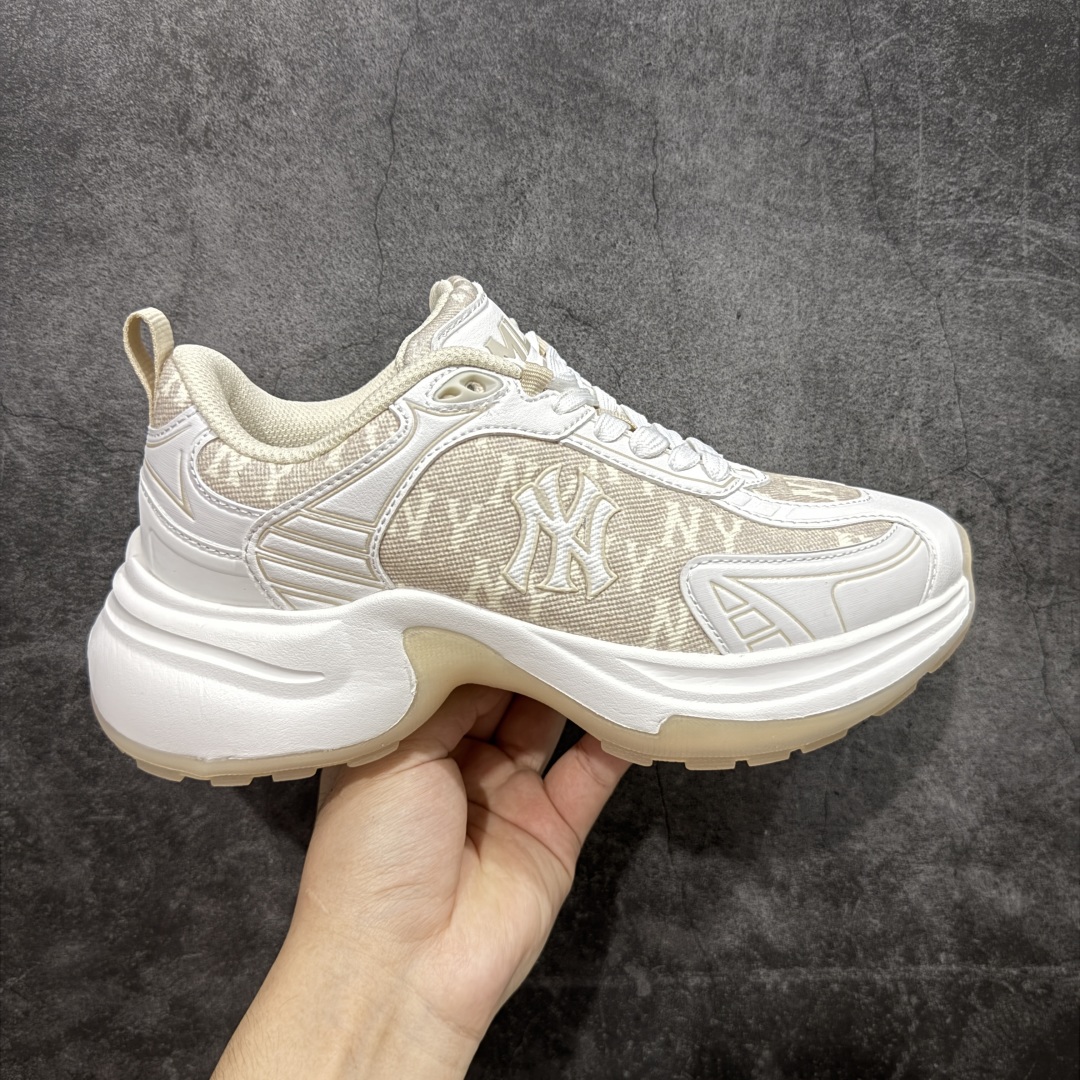 【纯原版】MLB Winner Chunky 25新款 NY百搭舒适休闲潮流运动厚底增高 防滑耐磨 低帮 老爹鞋白粉色 潮流厚底时尚街头赛博老爹鞋 MLB官方同步出货 虞书欣等众多潮流明星同款 高弹双层MD大底 原楦原档案数据开发版型(完美鞋头弧度/后套收口效果🆚市面文案版本‼️) 原厂立体填充鞋舌海绵 中底注胶孔原数据开发模具大底原厂转印标市面上唯一纯原版本 原材料打造 内增高6cm 原厂1:1模具开发 原厂进口纳米材质 原厂 全套手提袋 原盒雷射防伪标包装 天猫订单品质 官网尺码:35 36 36.5 37.5 38 38.5 39 40-选品中心