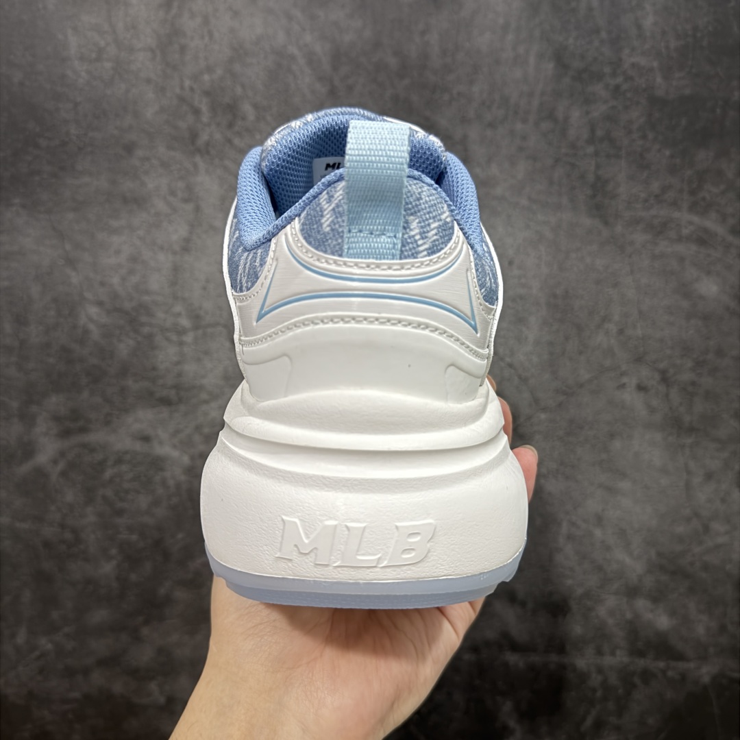 图片[4]-【纯原版】MLB Winner Chunky 25新款 NY百搭舒适休闲潮流运动厚底增高 防滑耐磨 低帮 老爹鞋白粉色 潮流厚底时尚街头赛博老爹鞋 MLB官方同步出货 虞书欣等众多潮流明星同款 高弹双层MD大底 原楦原档案数据开发版型（完美鞋头弧度/后套收口效果🆚市面文案版本‼️） 原厂立体填充鞋舌海绵 中底注胶孔原数据开发模具大底原厂转印标市面上唯一纯原版本 原材料打造 内增高6cm 原厂1：1模具开发 原厂进口纳米材质 原厂 全套手提袋 原盒雷射防伪标包装 天猫订单品质 官网尺码：35 36 36.5 37.5 38 38.5 39 40-选品中心