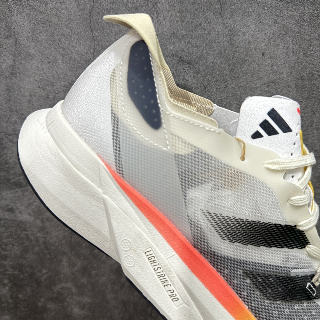  
【HD真碳组合底】adidas Adizero Adios Pro 3 舒适百搭减震防滑耐磨 低帮 