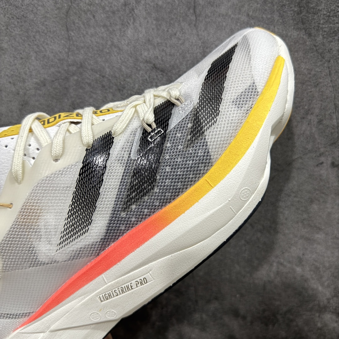  
【HD真碳组合底】adidas Adizero Adios Pro 3 舒适百搭减震防滑耐磨 低帮 