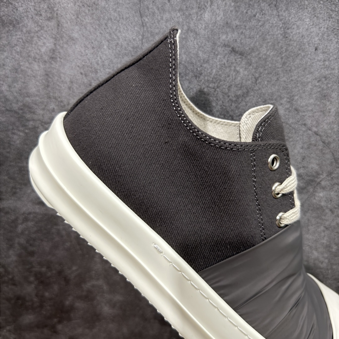  
【莞产G版】Rick Owens RO瑞克 欧文斯 低帮高街休闲板鞋 原鞋开发 独家私模大底 针车间