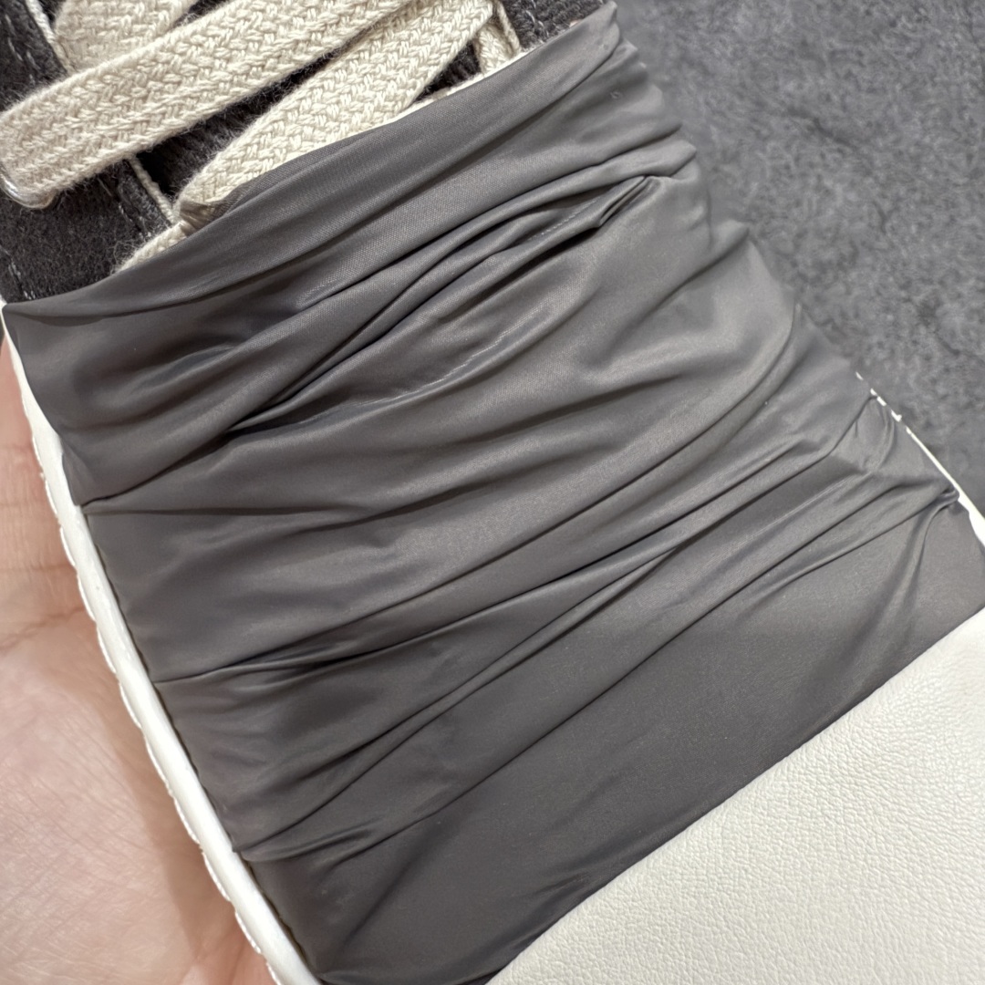  
【莞产G版】Rick Owens RO瑞克 欧文斯 低帮高街休闲板鞋 原鞋开发 独家私模大底 针车间