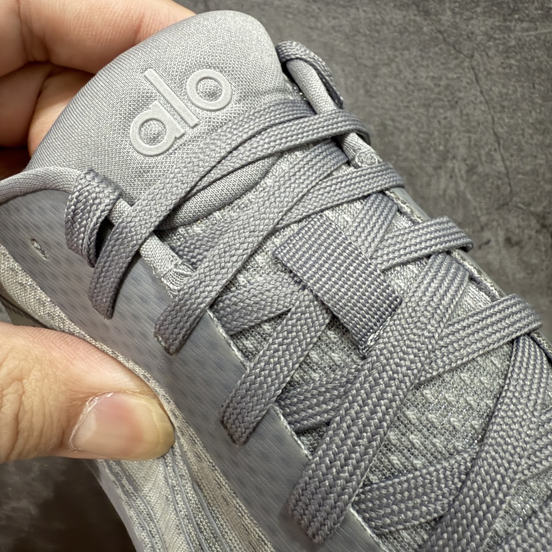 图片[6]-【LW版本】Alo Runner 明星同款 四季常青款增高低帮休闲生活鞋 灰色  1：1复刻 细节一步到位 采用增高4CM防滑耐磨鞋底 随意搭配的都好看的鞋子  尺码：36 37 38 39 40 41 42 43 44 45-选品中心