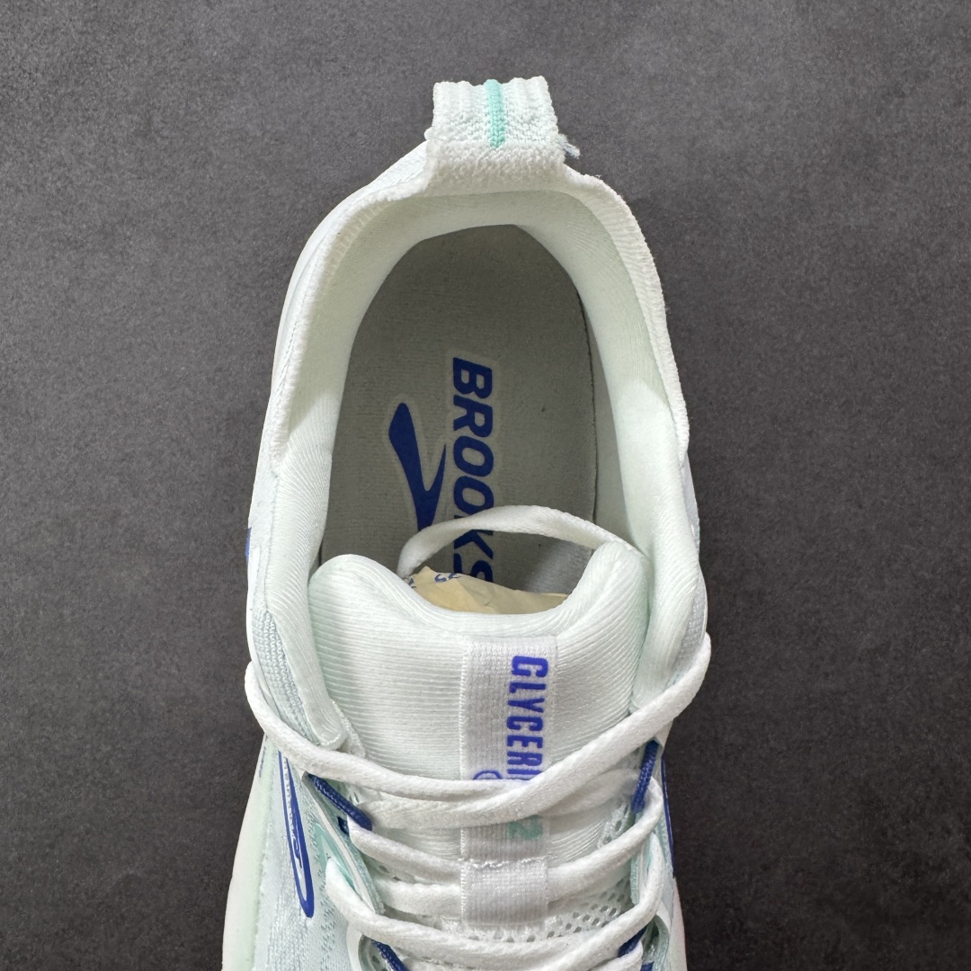 图片[7]-【公司级】Brooks 布鲁克斯 Glycerin 22 超弹轻盈跑步鞋 低帮透气缓震支撑休闲运动慢跑鞋 采用改进工程空气网眼组合热熔工艺 鞋面材质搭载DNA LOFT V2密度泡棉缓震系统中底外置防滑耐磨橡胶底片 尺码：36 37 38 39 40 40.5 41 42 42.5 43 44 45 编码：LDSB270280-选品中心